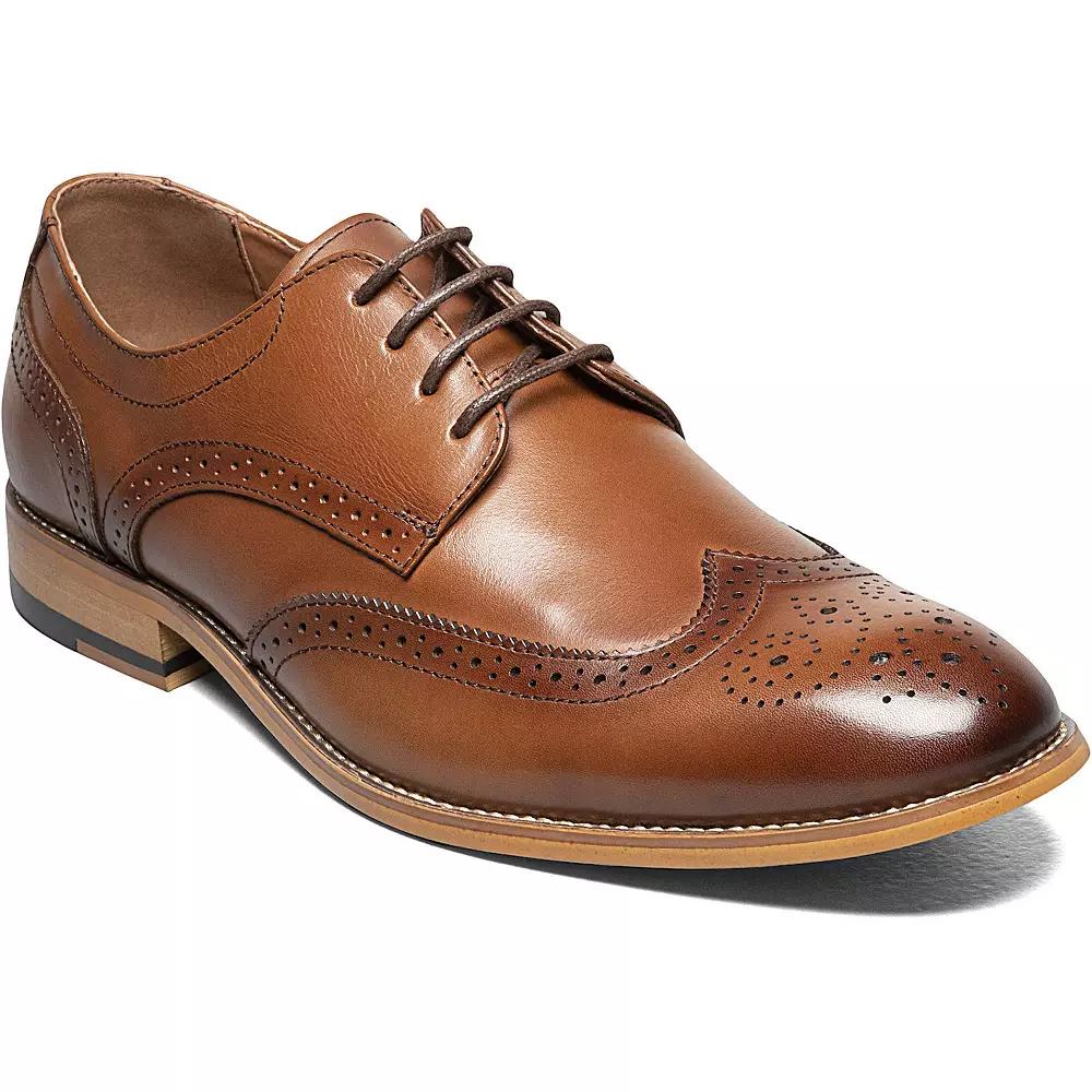 Stacy Adams David Men's Leather Wingtip Oxford Shoes,  Product Image