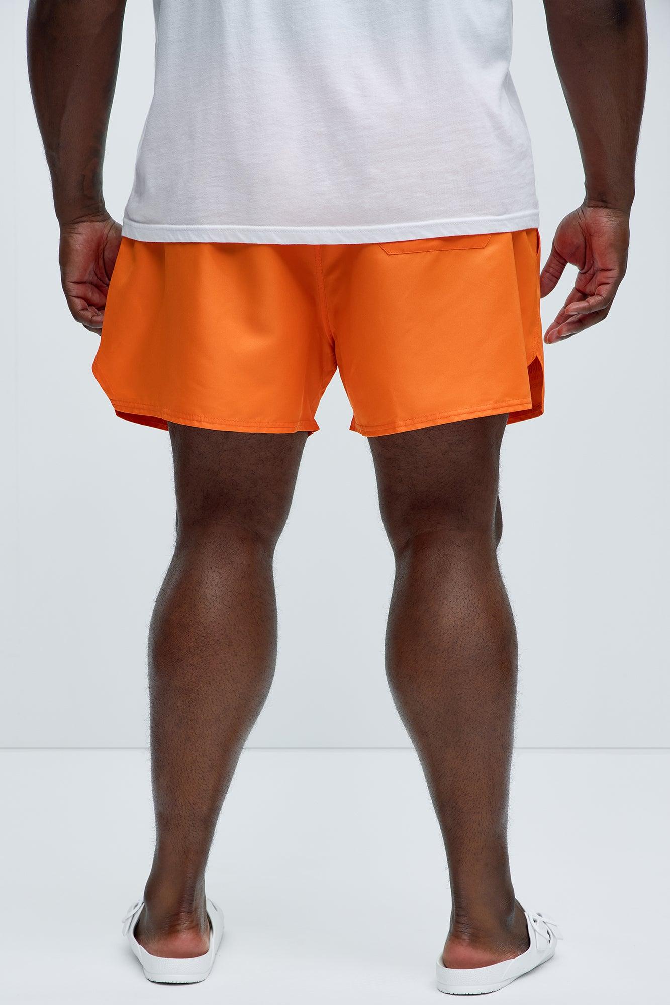 Blessed Swim Mid Trunk - Orange Product Image