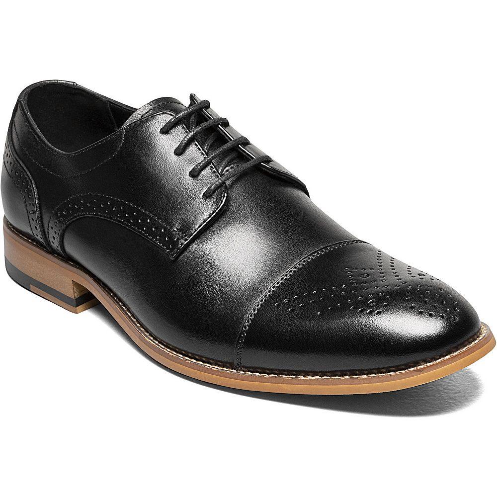 Stacy Adams Darren Men's Leather Oxford Shoes, Size: 14, Black Product Image