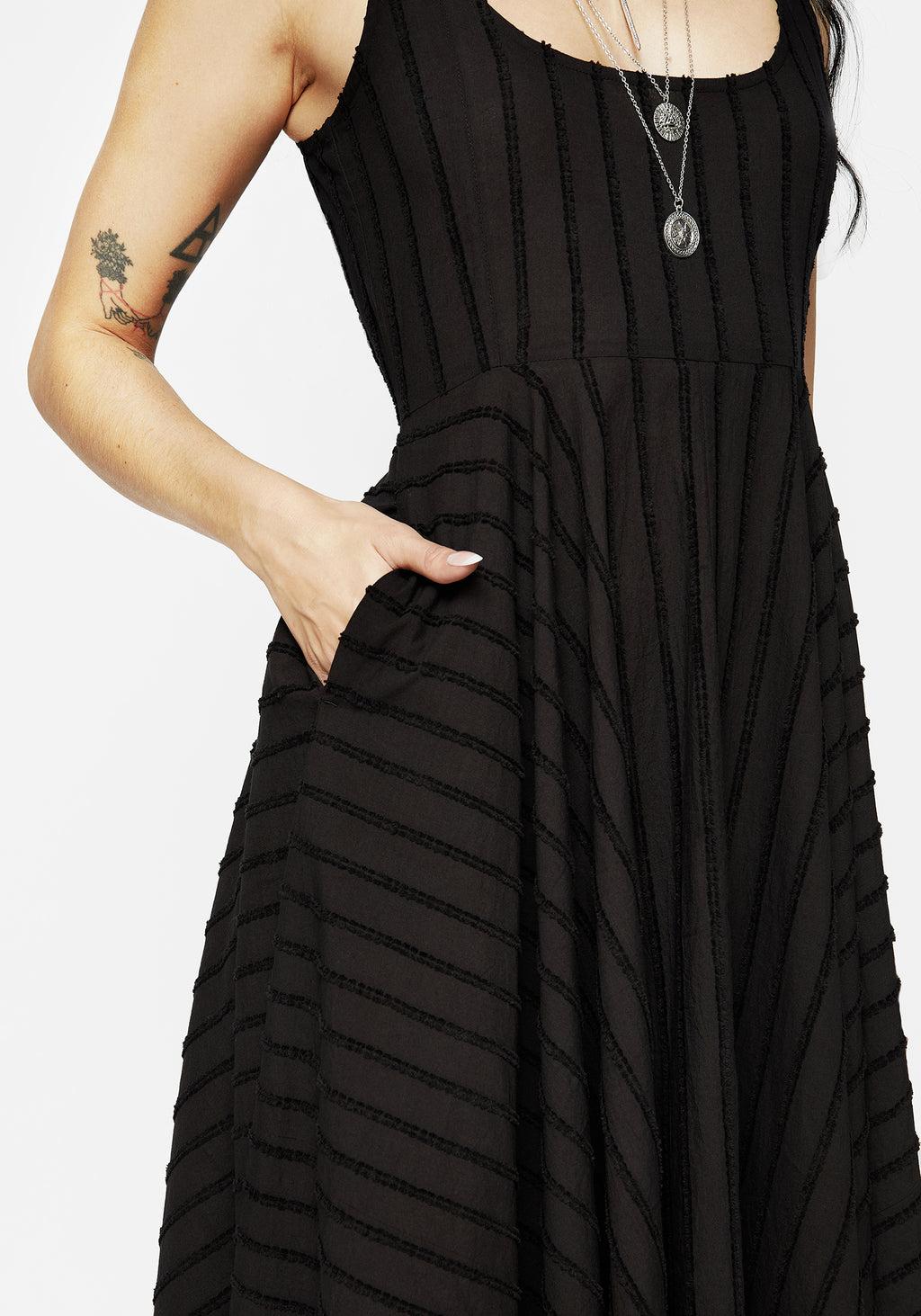 Blythe Handkerchief Hem Midaxi Dress Product Image