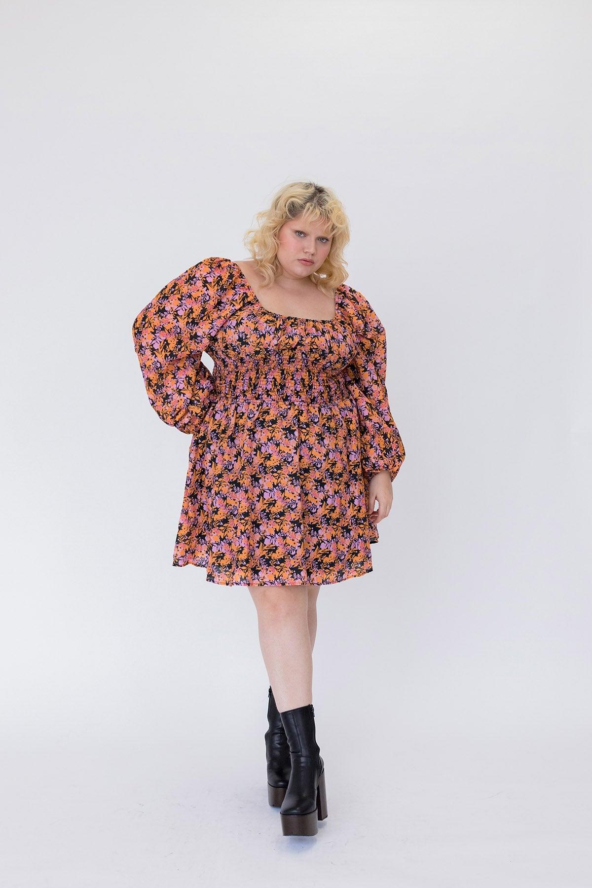 Sarah Dress - Night Garden Product Image