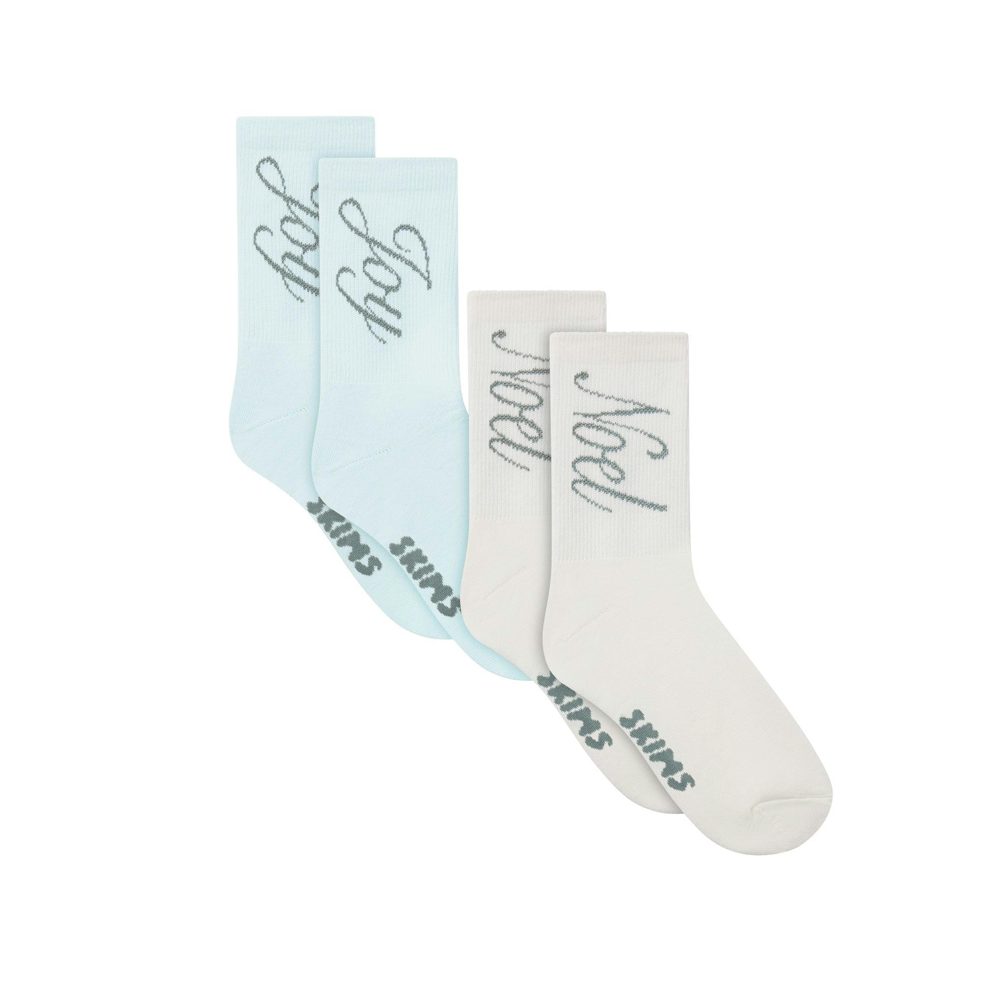 HOLIDAY SOCK 2-PACK | MARBLE AND FROST Product Image