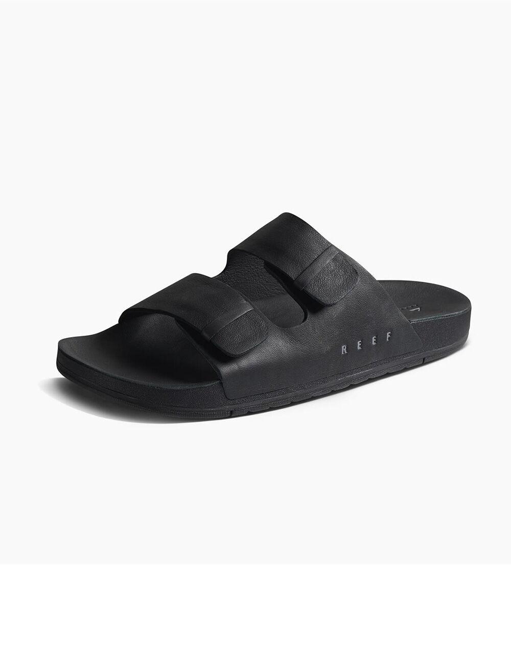 REEF Ojai Two Bar Mens Sandals - BLACK Product Image