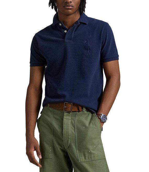 Polo Ralph Lauren Classic Fit Big Pony Mesh Short Sleeve Polo Shirt Product Image