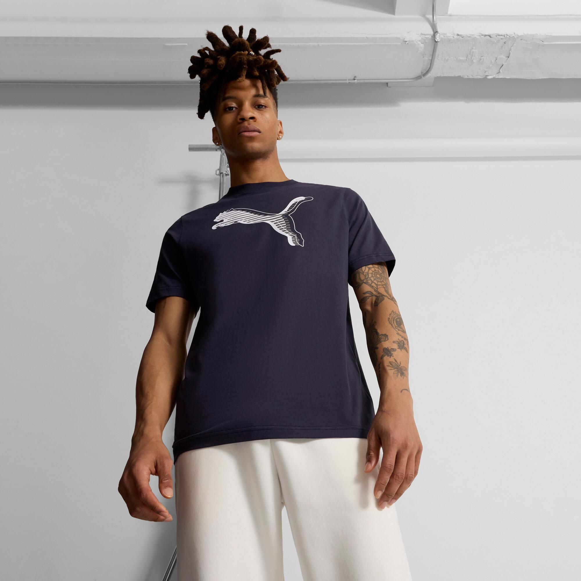 GRAPHICS PUMA Logo Men's Tee Product Image