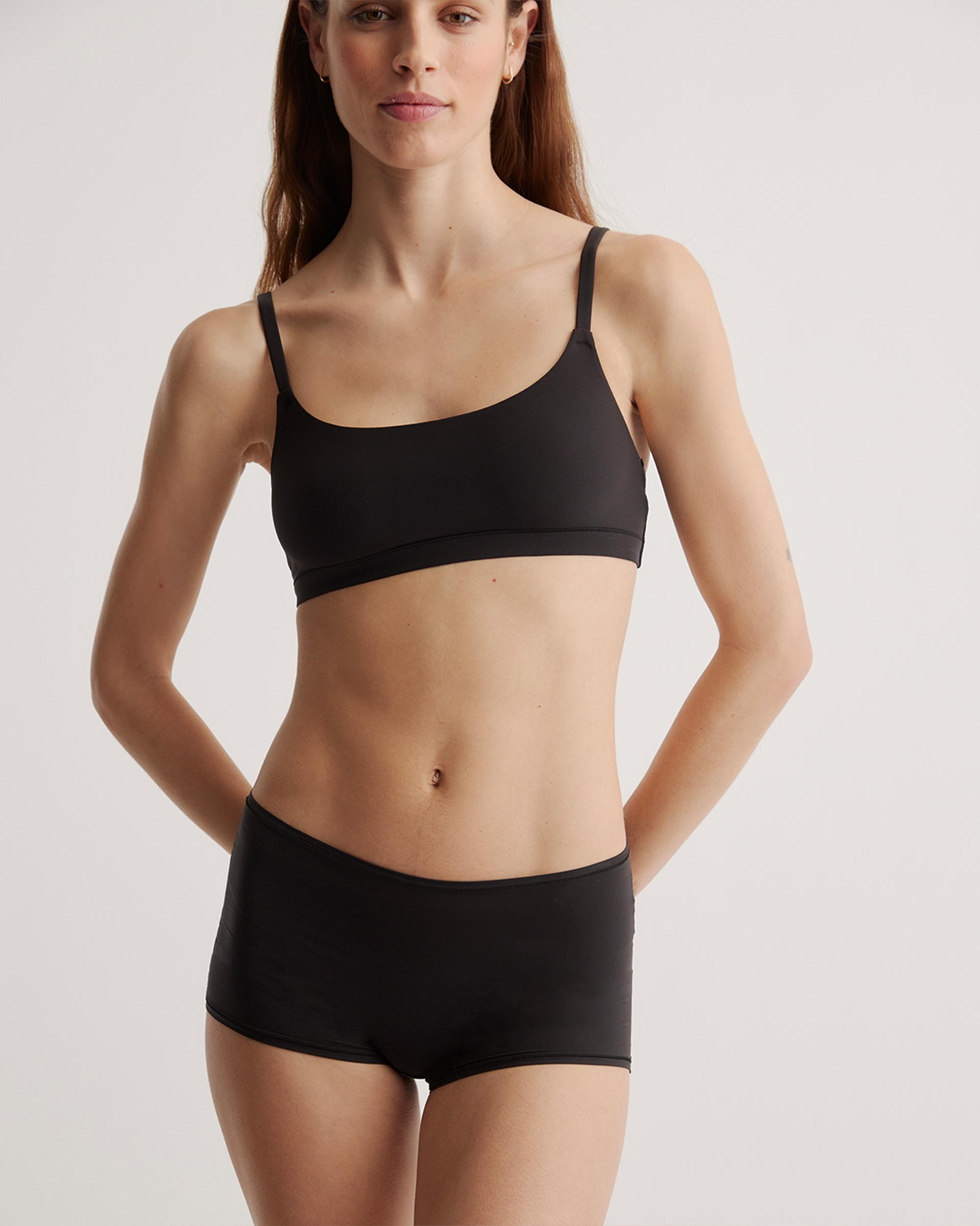 Quince | Women's Second Skin Boyshort Nylon/Spandex Product Image