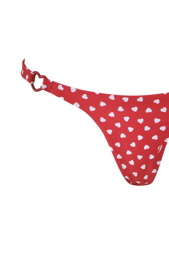 VALENTINA BIKINI TOP - RED : RED HEARTBEAT Product Image