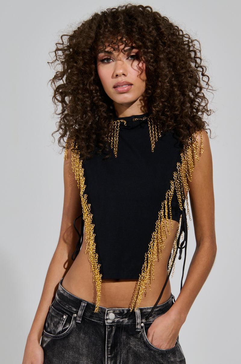 HOW DEEP IS YOUR LOVE HOODED TOP Product Image