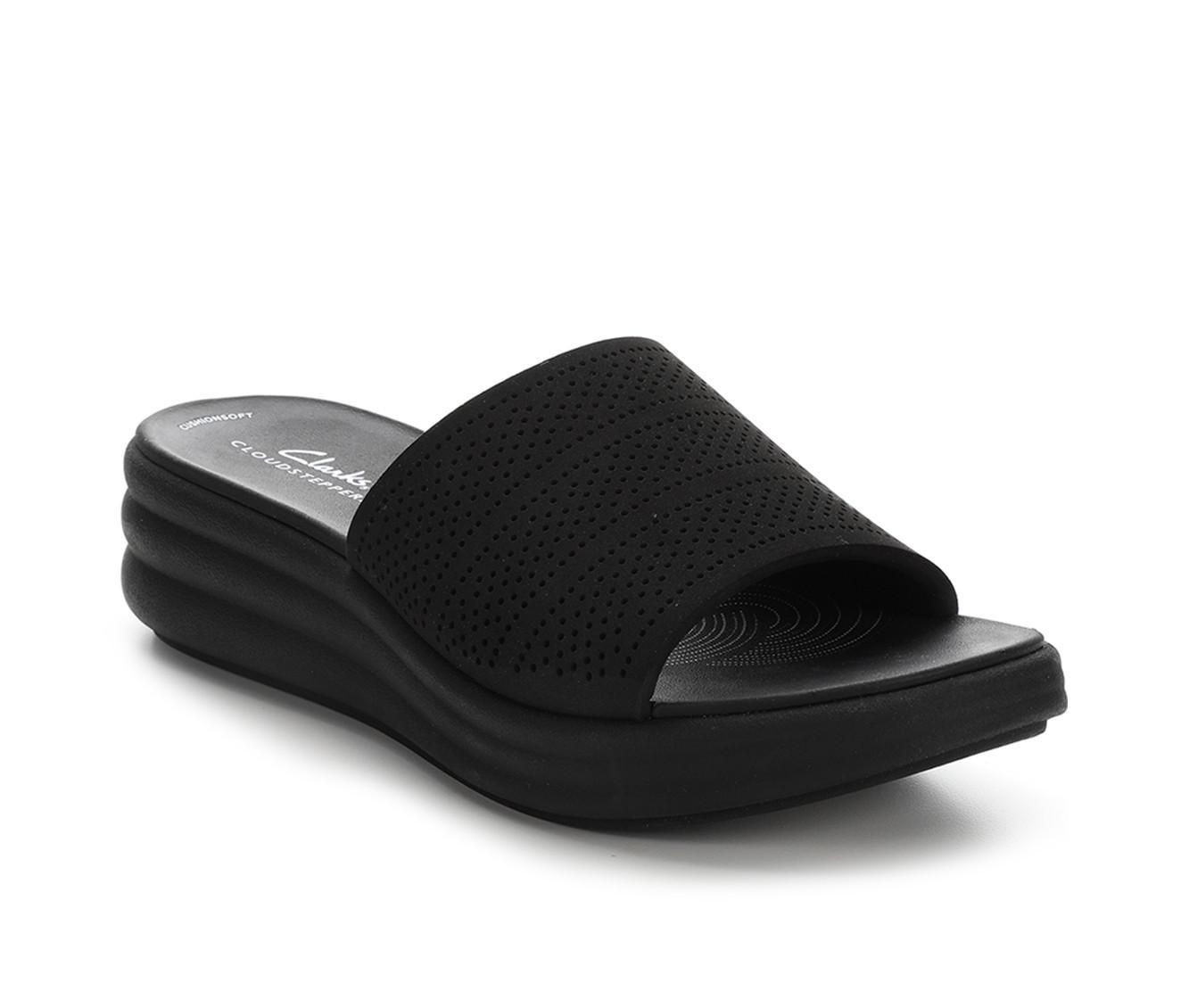 Women's Clarks Drift Twist Wedge Sandals Product Image