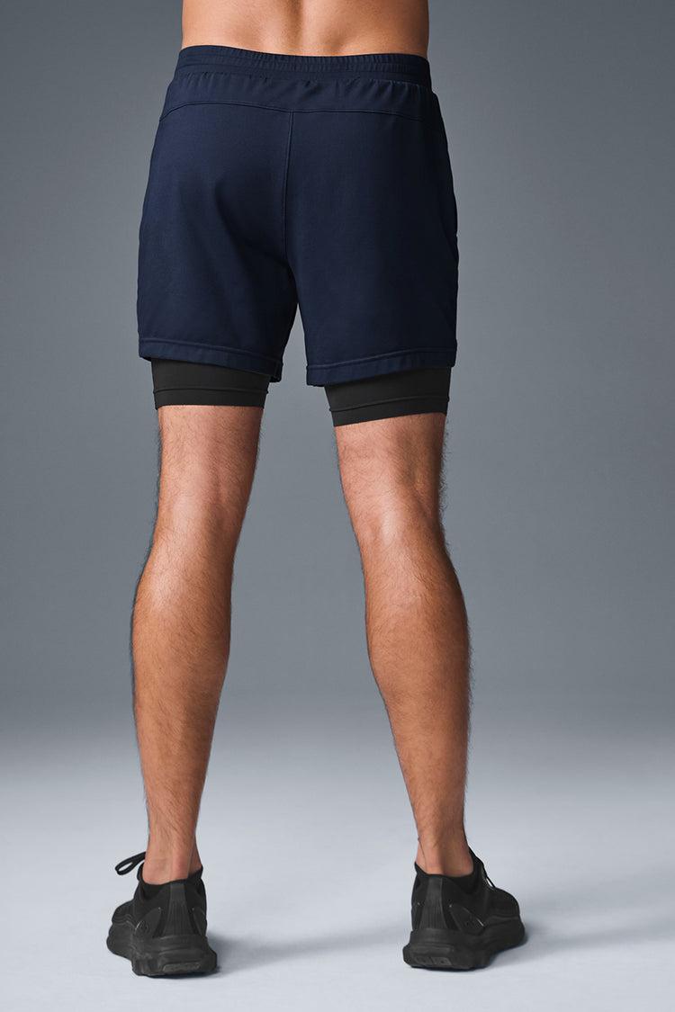 Conquer React 2-In-1 Performance Short - Navy/Black Product Image