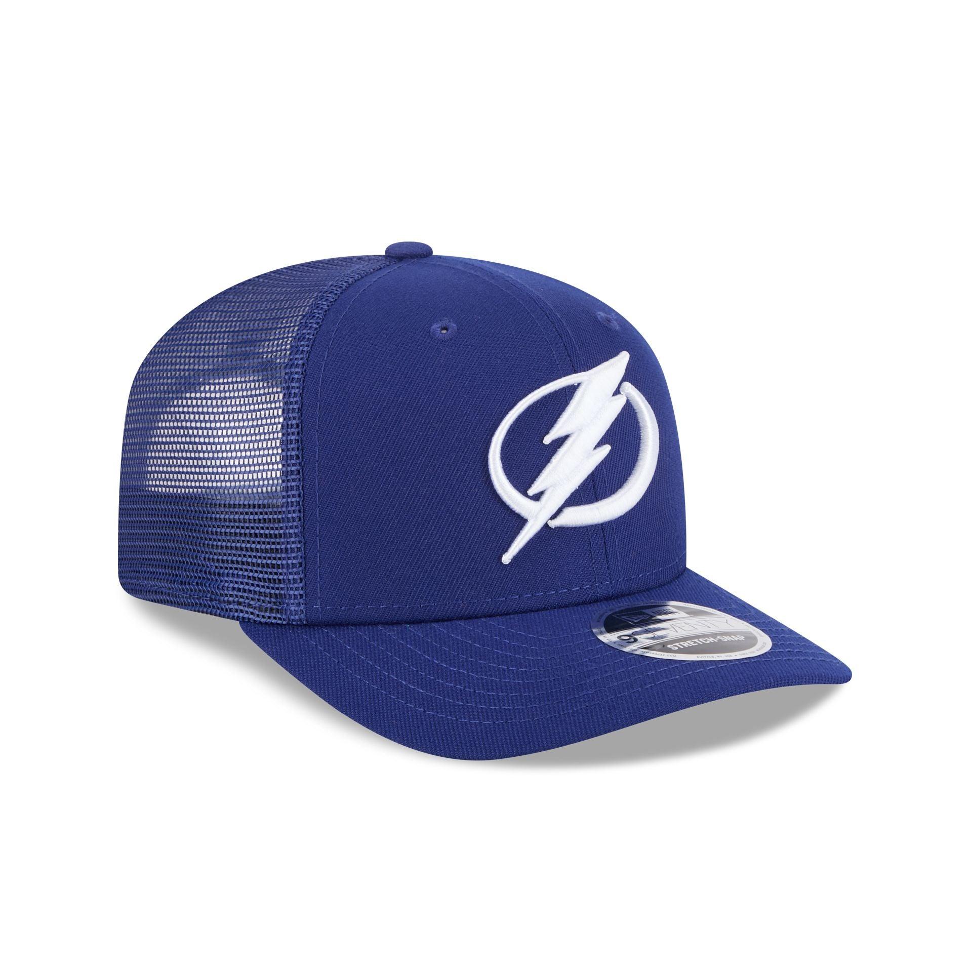 Tampa Bay Lightning Simple 9SEVENTY Trucker Hat Male Product Image