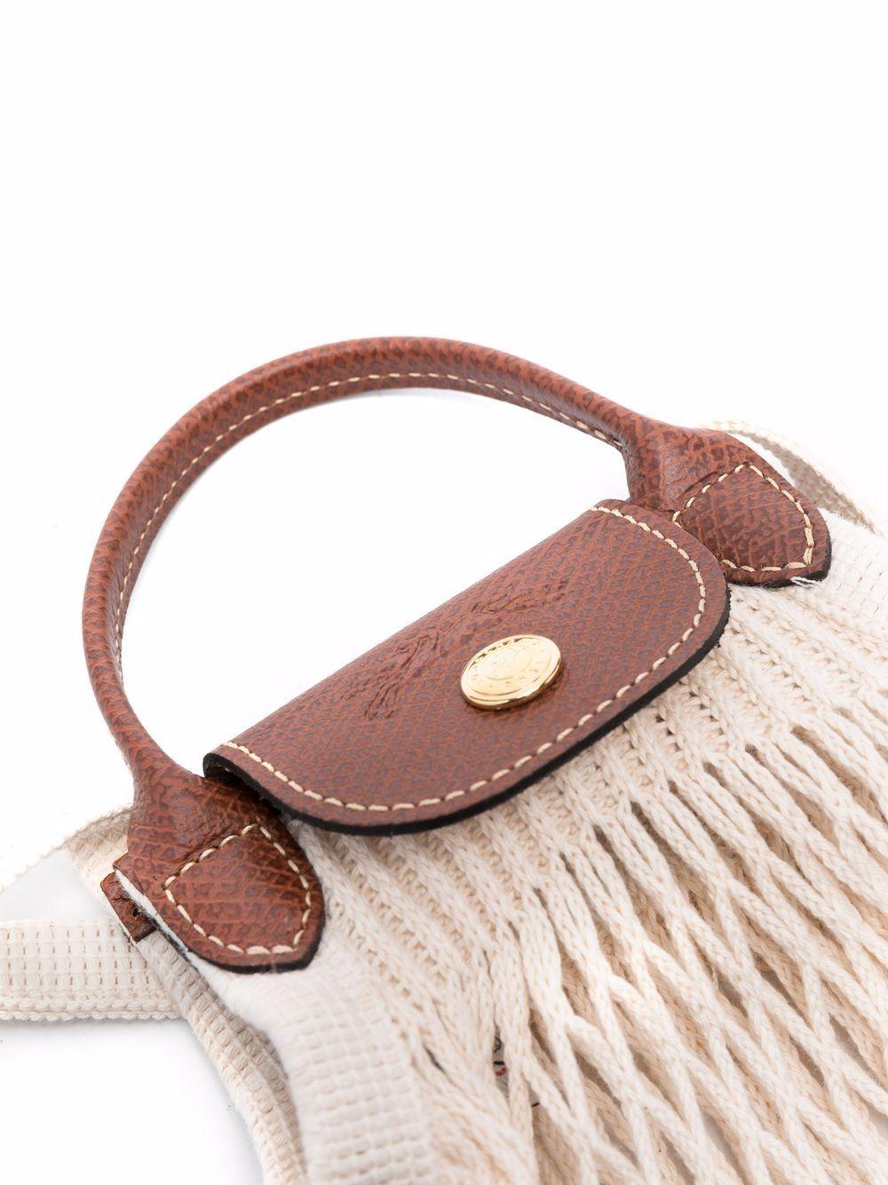 Le Pliage Filet knitted mesh cross-body bag Product Image