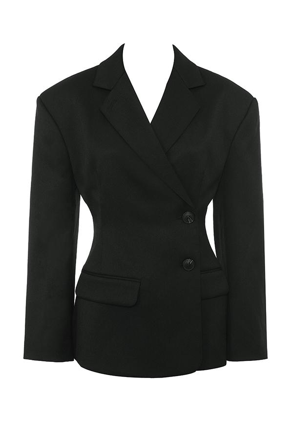 Hudson  black hourglass blazer Product Image