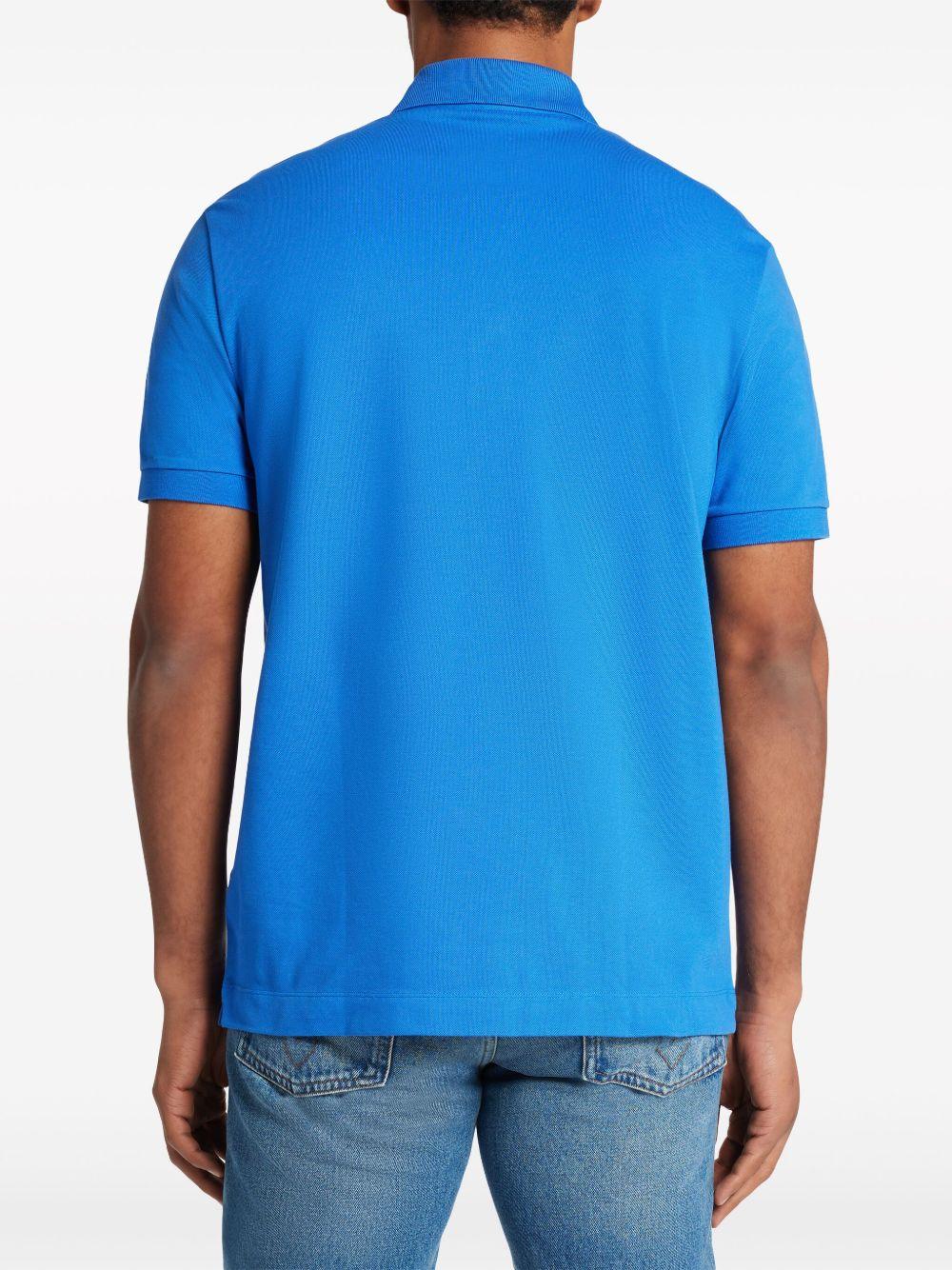 logo-appliqué polo shirt Product Image