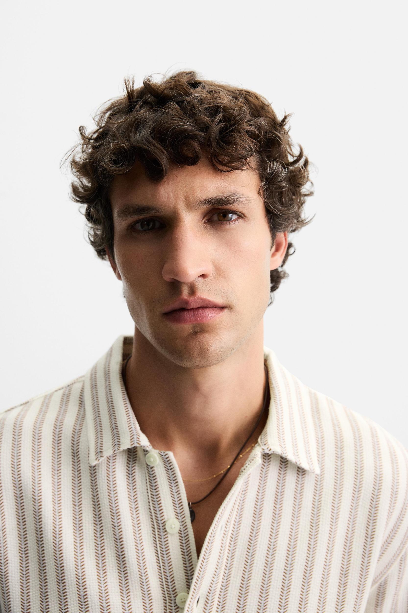 TEXTURED POLO SHIRT Product Image