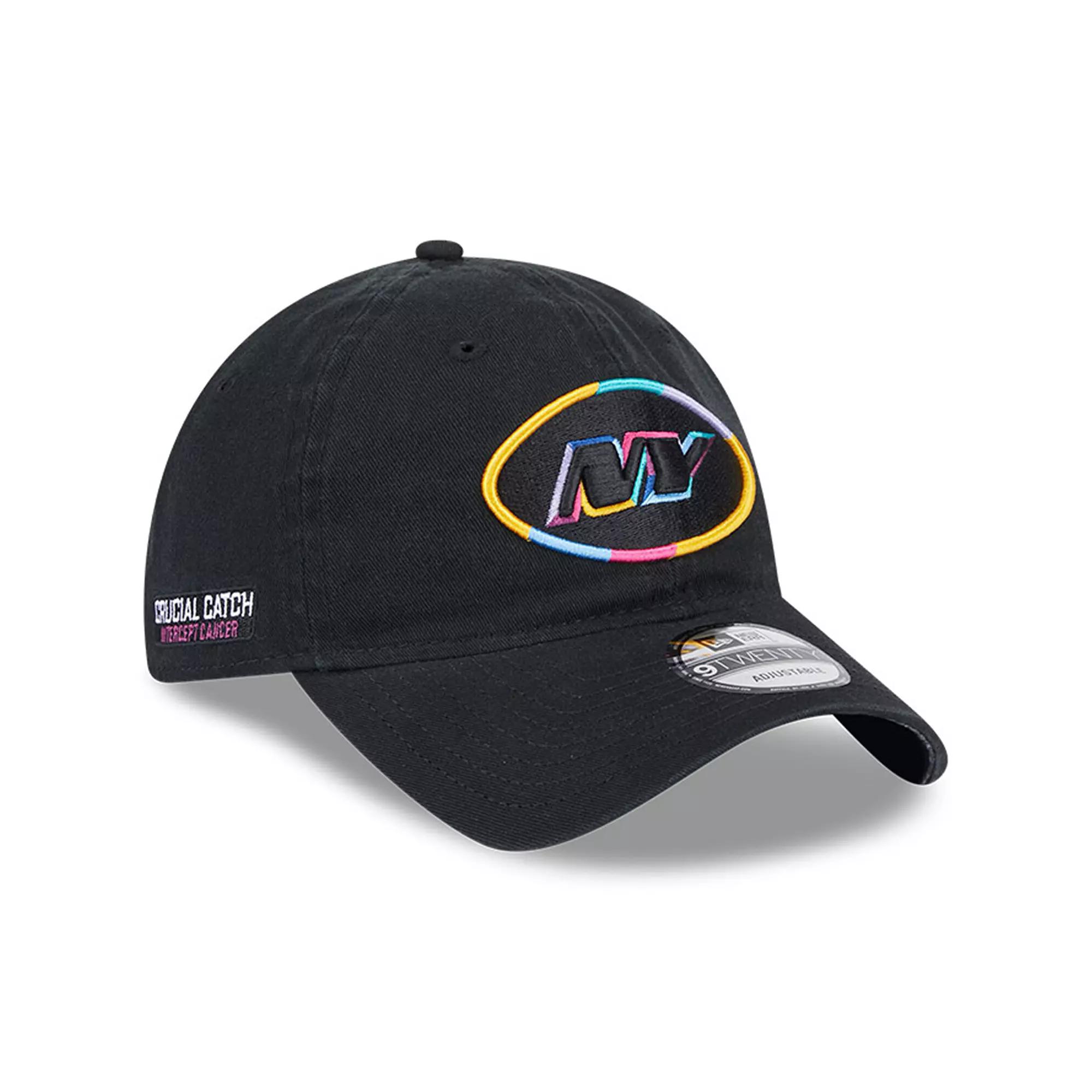 Men's New Era Black New York Jets 2024 NFL Crucial Catch 9TWENTY Adjustable Hat Product Image