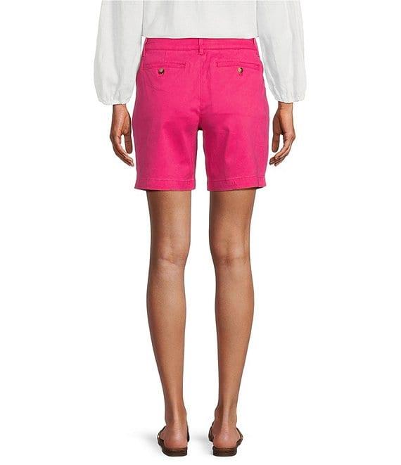 Tommy Bahama Stretch Boracay Solid Mid Rise 7#double; Shorts Product Image
