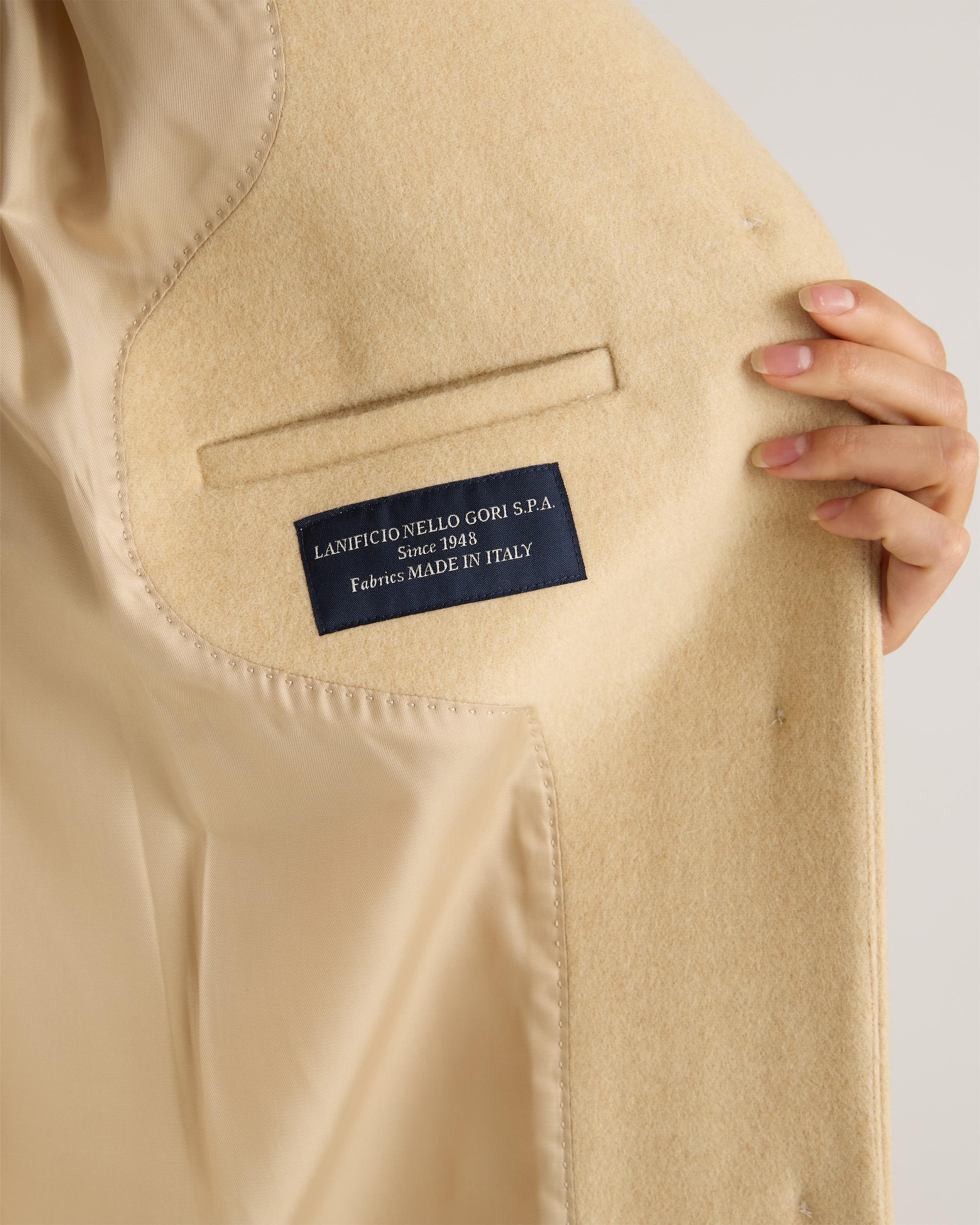 Quince | Women's Italian Wool Long Cocoon Coat Size XL, Wool/Nylon Product Image