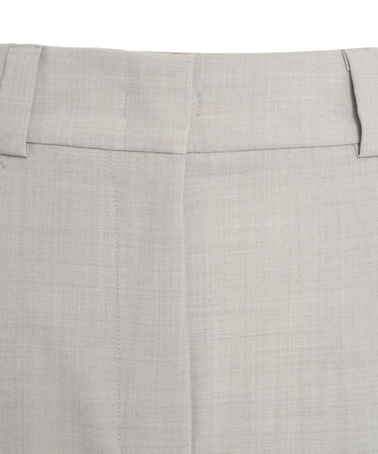 Pleated wool blend pants Product Image