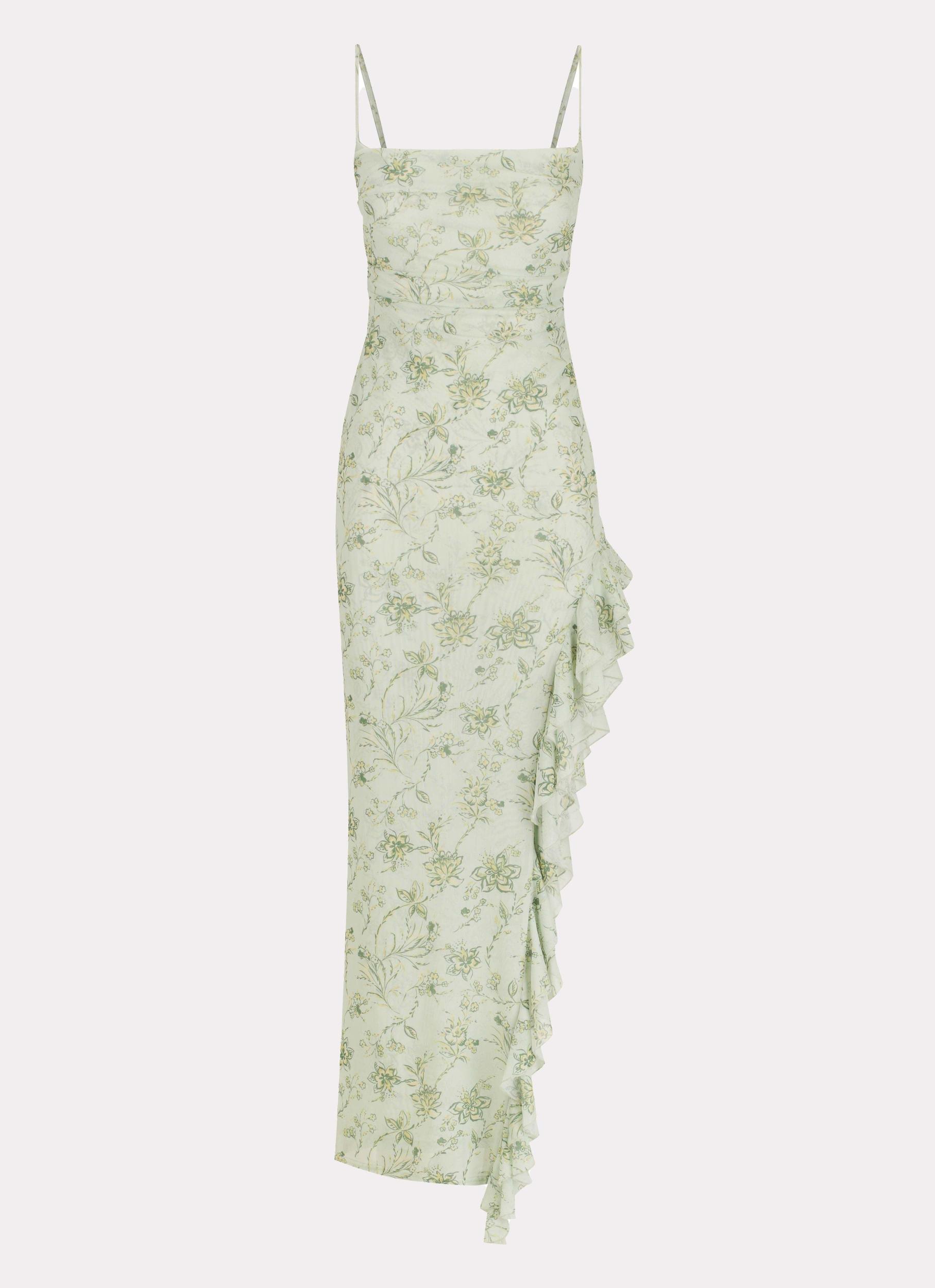 Princessa Maxi Dress - Sage Floral Product Image