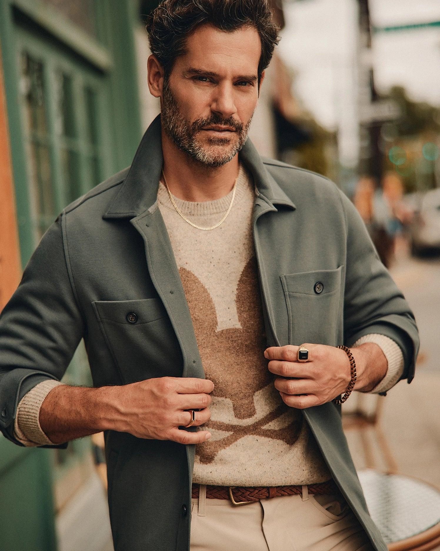 MENS BEDFORD SHIRT JACKET - B6J290B200 Male Product Image