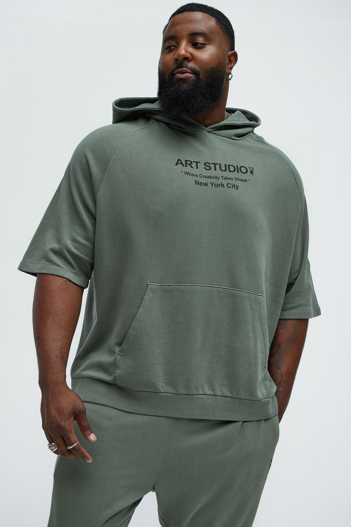Art Studio NYC Hoodie - Charcoal Product Image