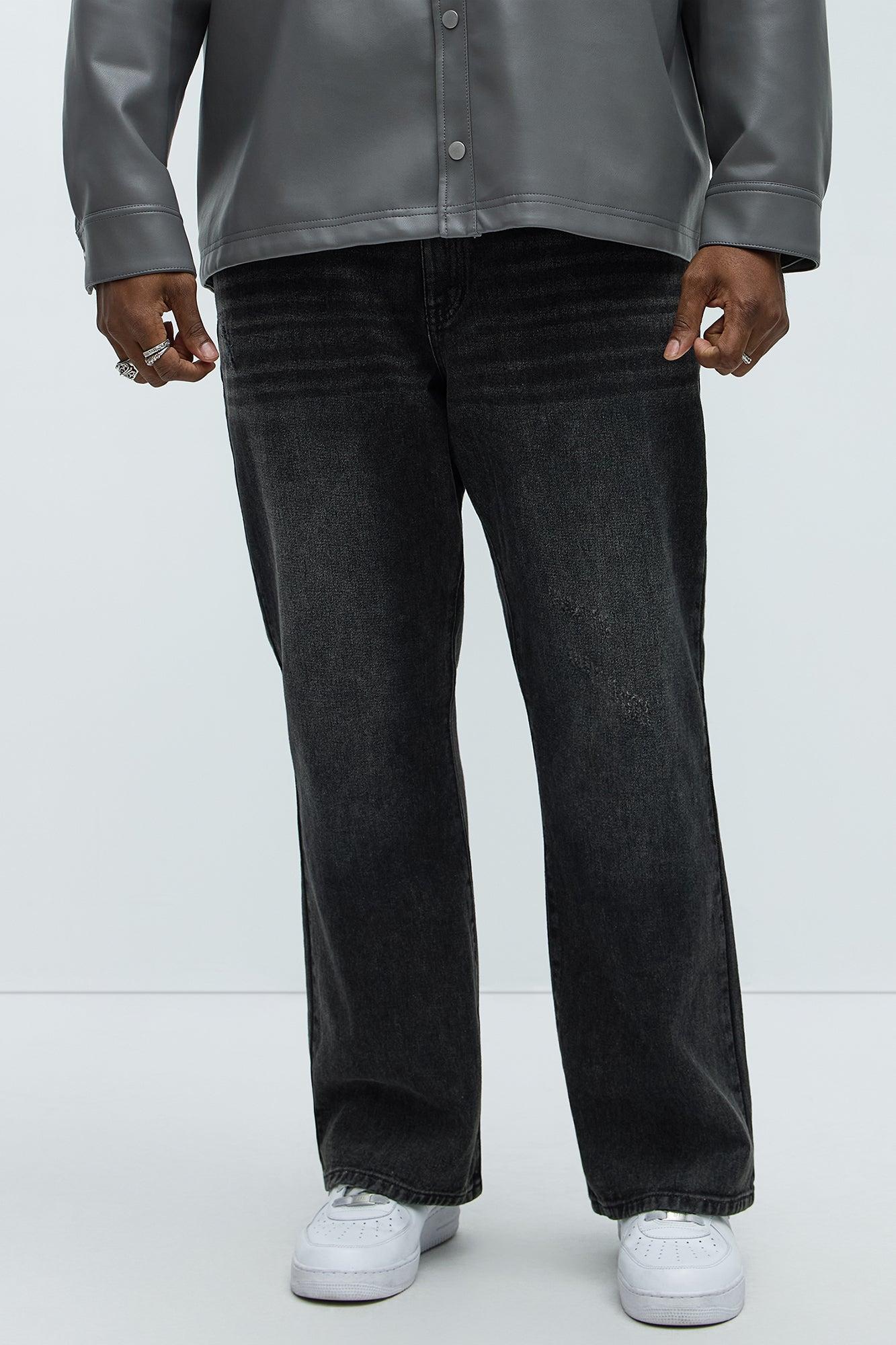 Brayton Distressed Bootcut Jeans - Black Wash Product Image