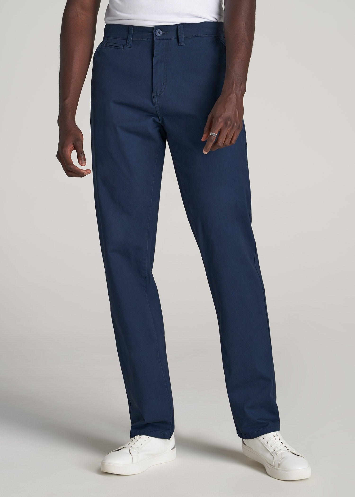 Mason RELAXED Chinos for Tall Men in Marine Navy Male Product Image
