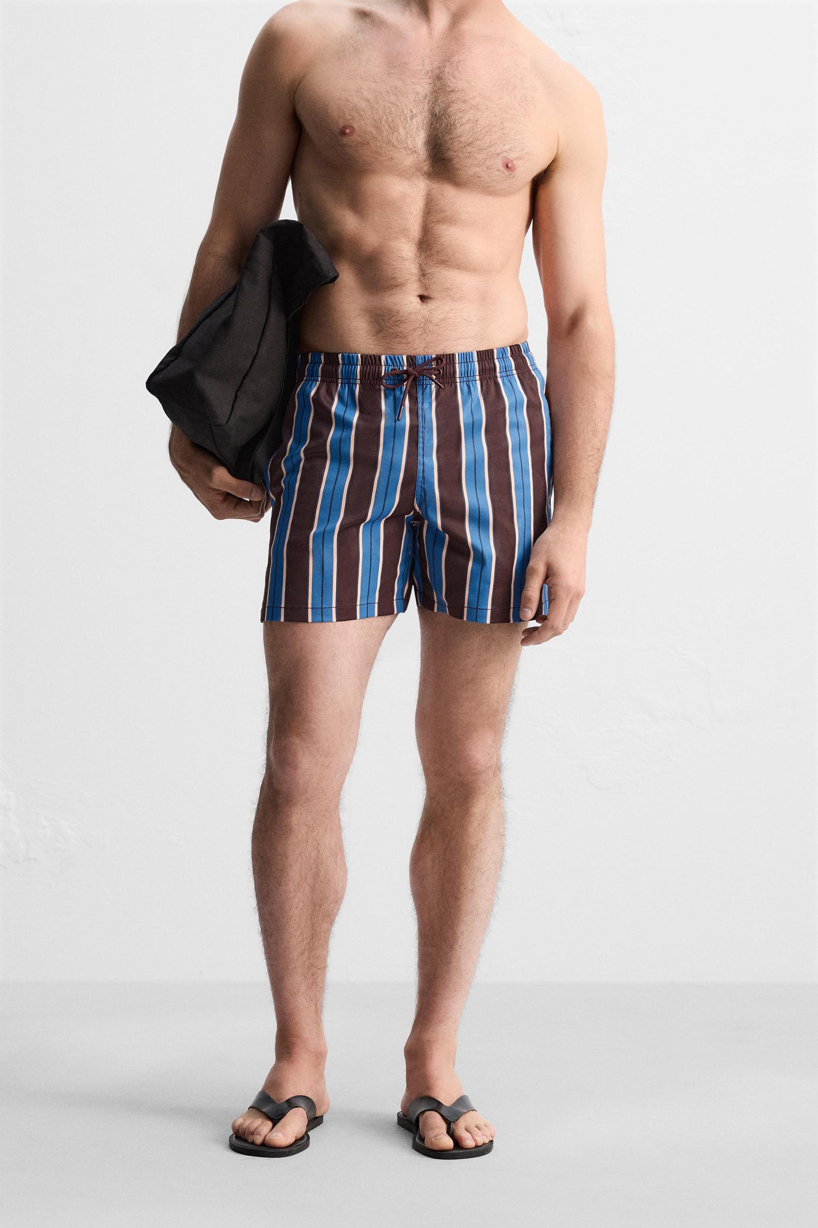 REGULAR STRIPE SWIMSUIT Product Image