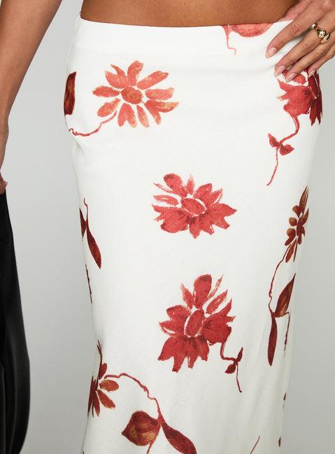 Sun Soaked Midi Skirt Multi Product Image