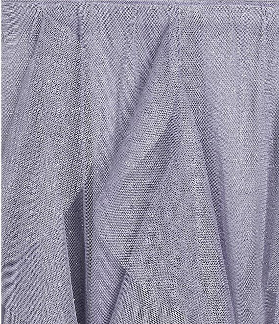 Pear Culture Spaghetti Strap Glitter Cork Dress Product Image