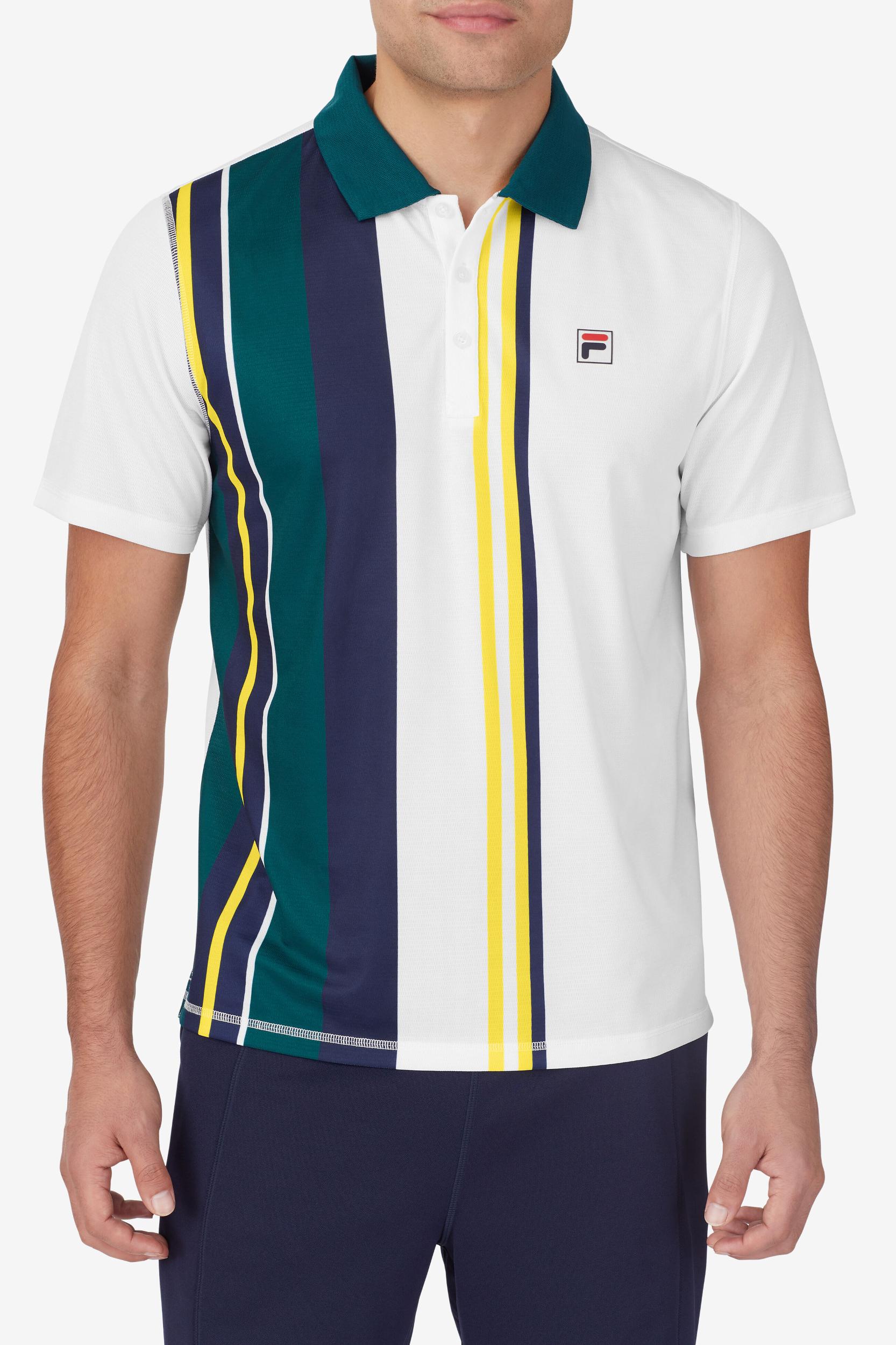Heritage Stripe Short Sleeve Polo Product Image