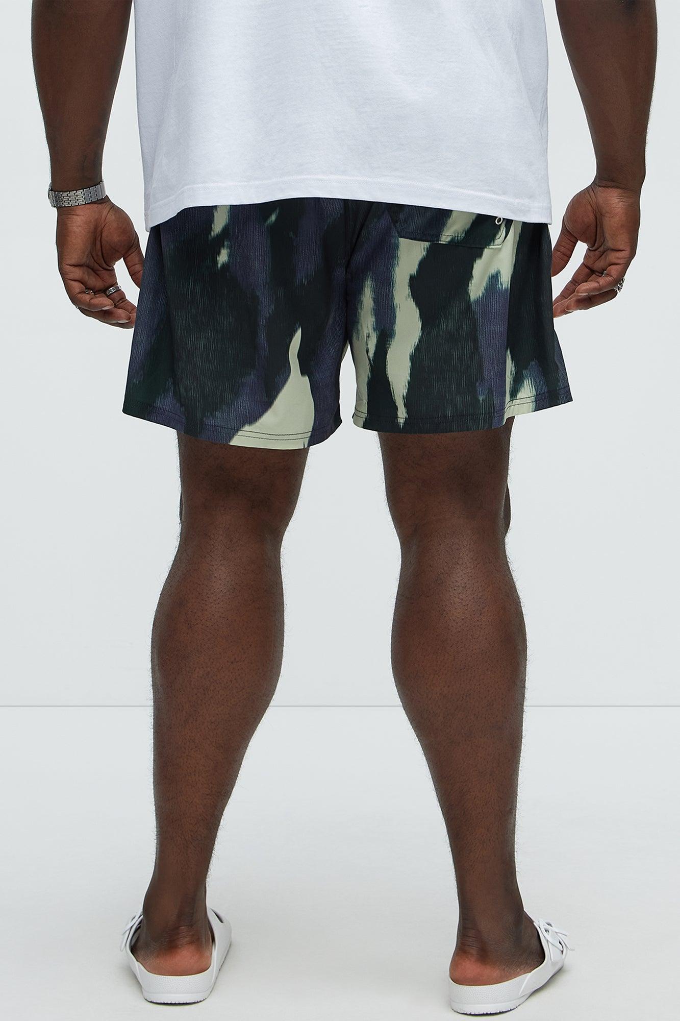 Abstract Vision Swim Mid Trunk - Multi Color Product Image