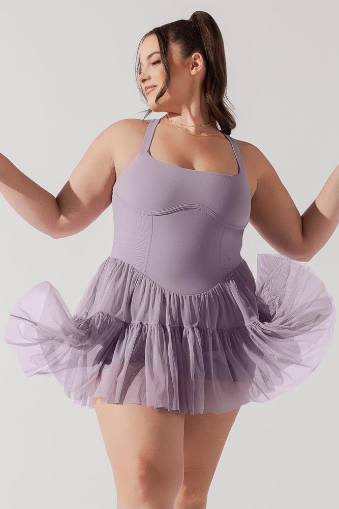 Corset Pirouette Dress - Lilac Product Image