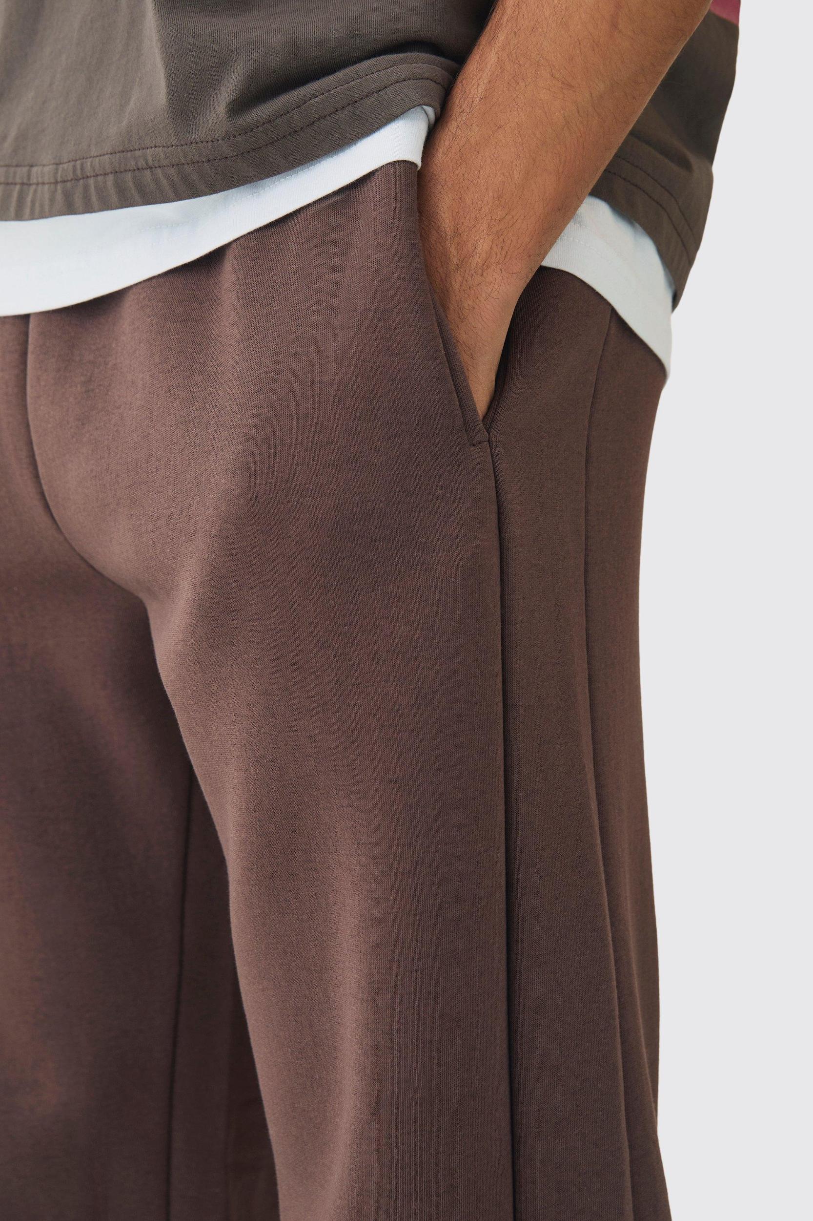 Relaxed Fit Gusset Sweatpants | boohooMAN USA Product Image