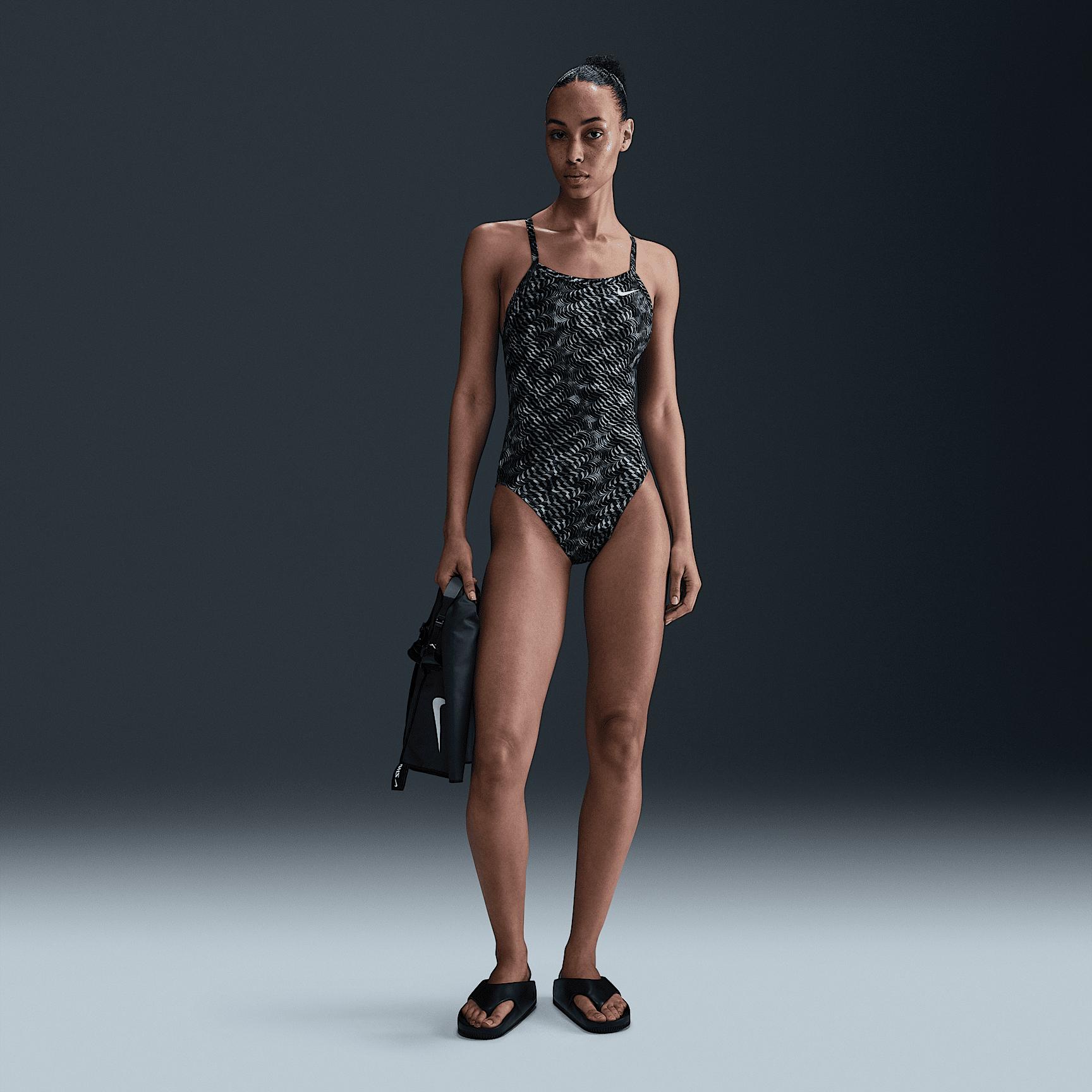 Nike Womens Swim HydraStrong Racerback One-Piece | NESSF026-001 Product Image