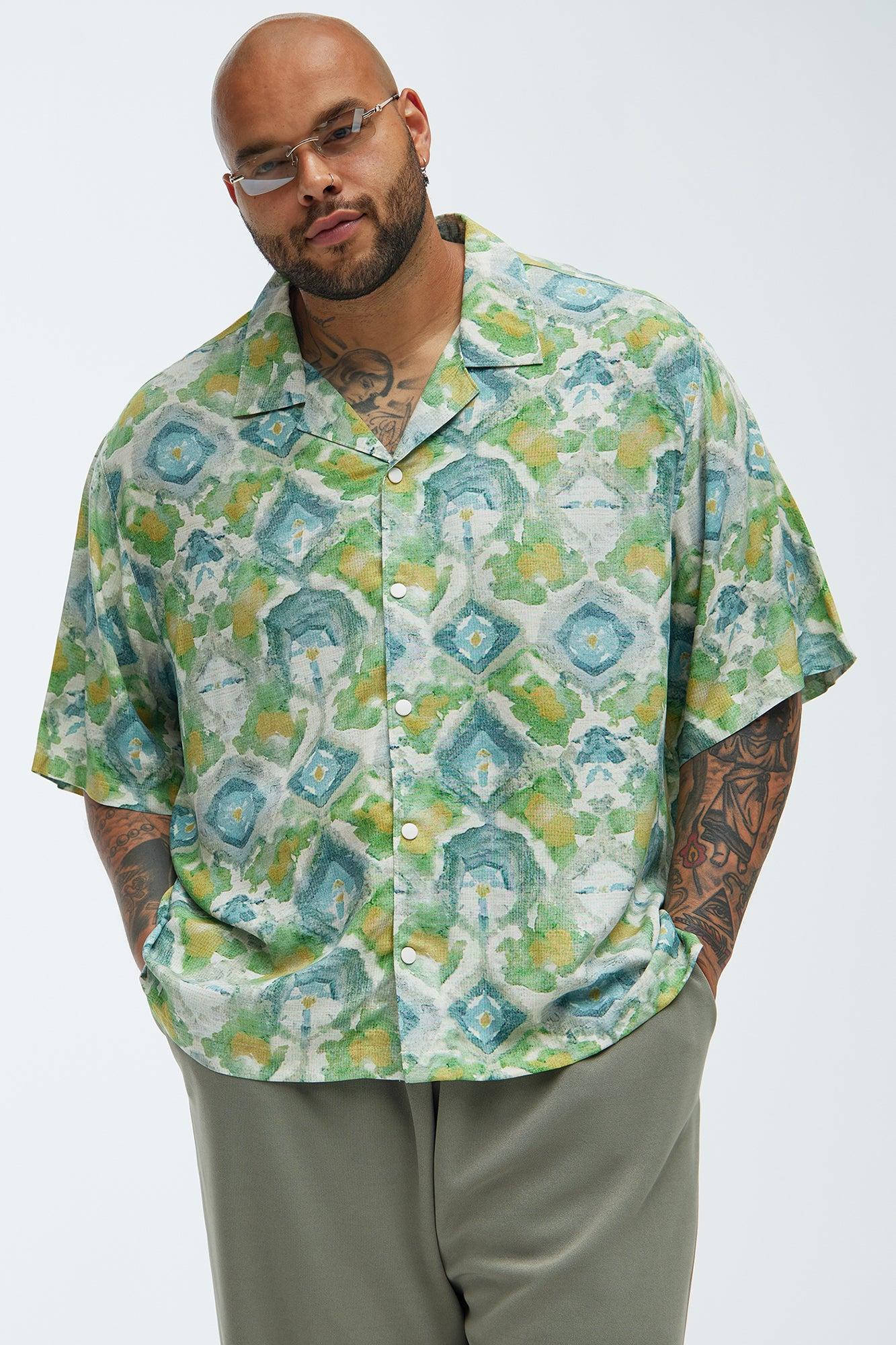 Hartwick Watercolor Shirt - Multi Color Product Image