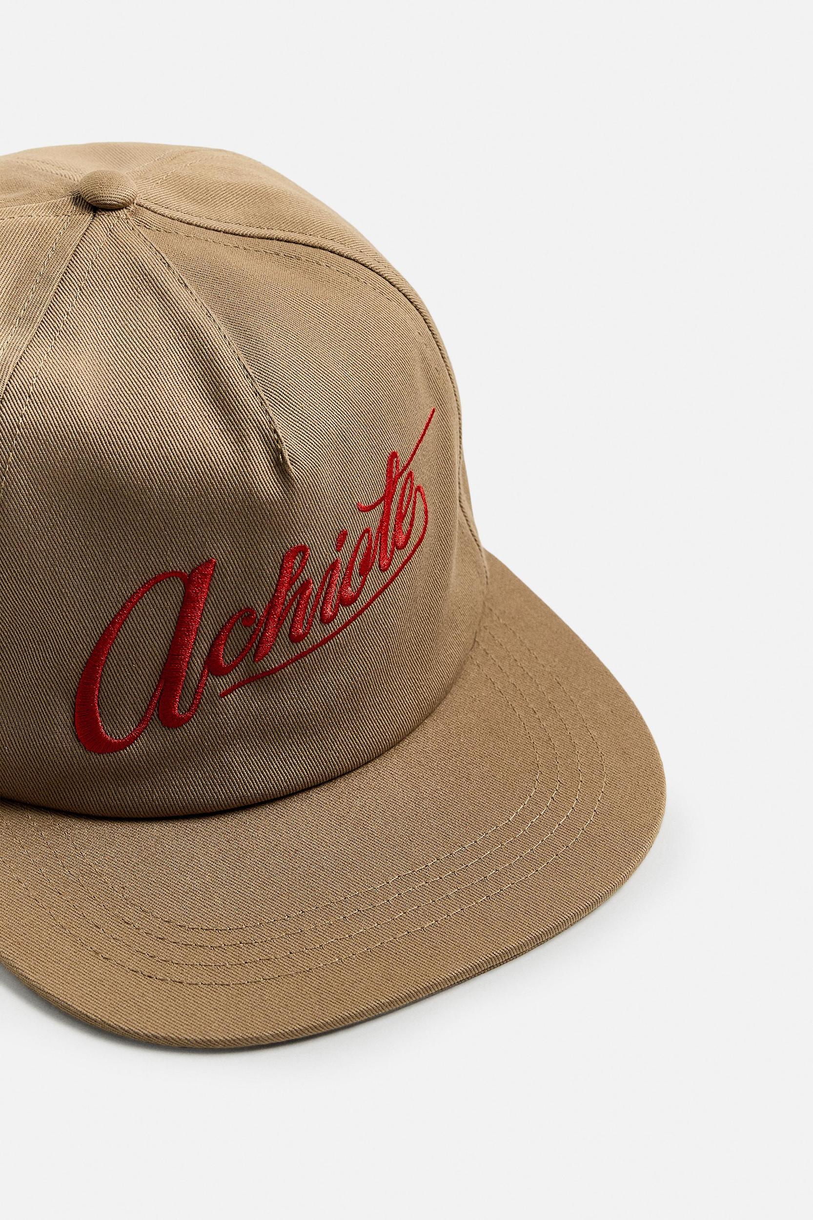 FLAT BILL EMBROIDERED CAP Product Image