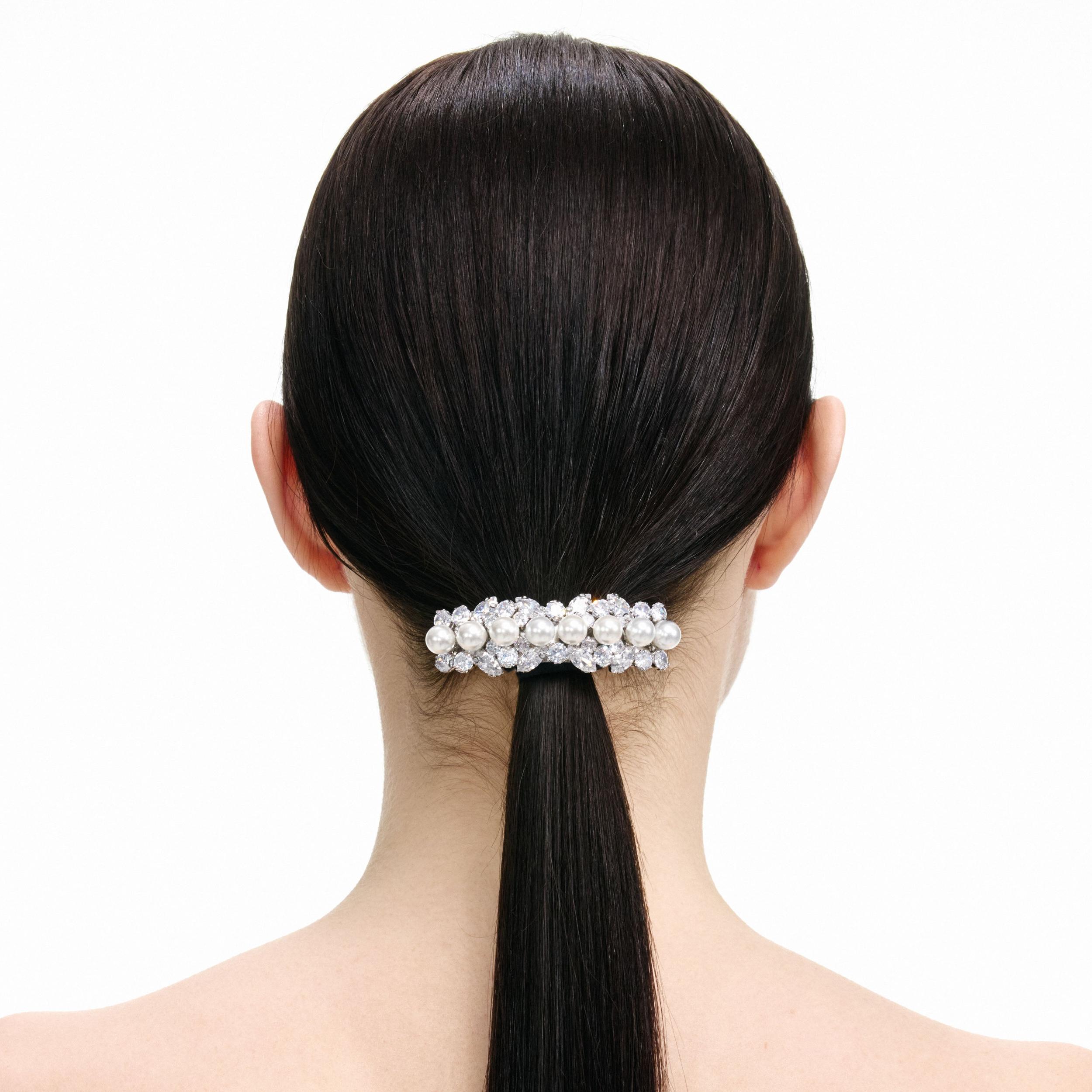 Multi Crystal Hair Cuff Product Image