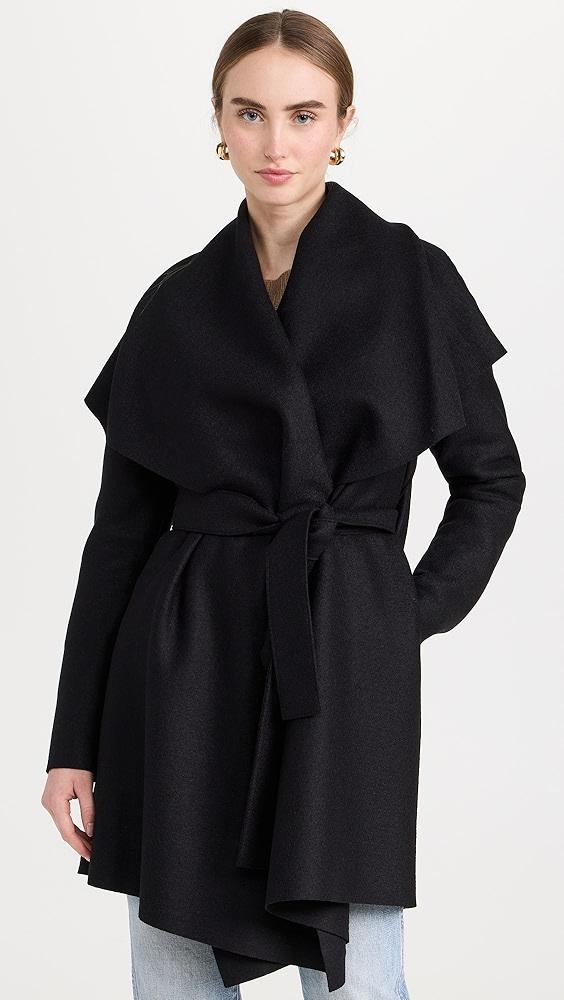 Harris Wharf London Blanket Coat Pressed Wool | Shopbop Product Image