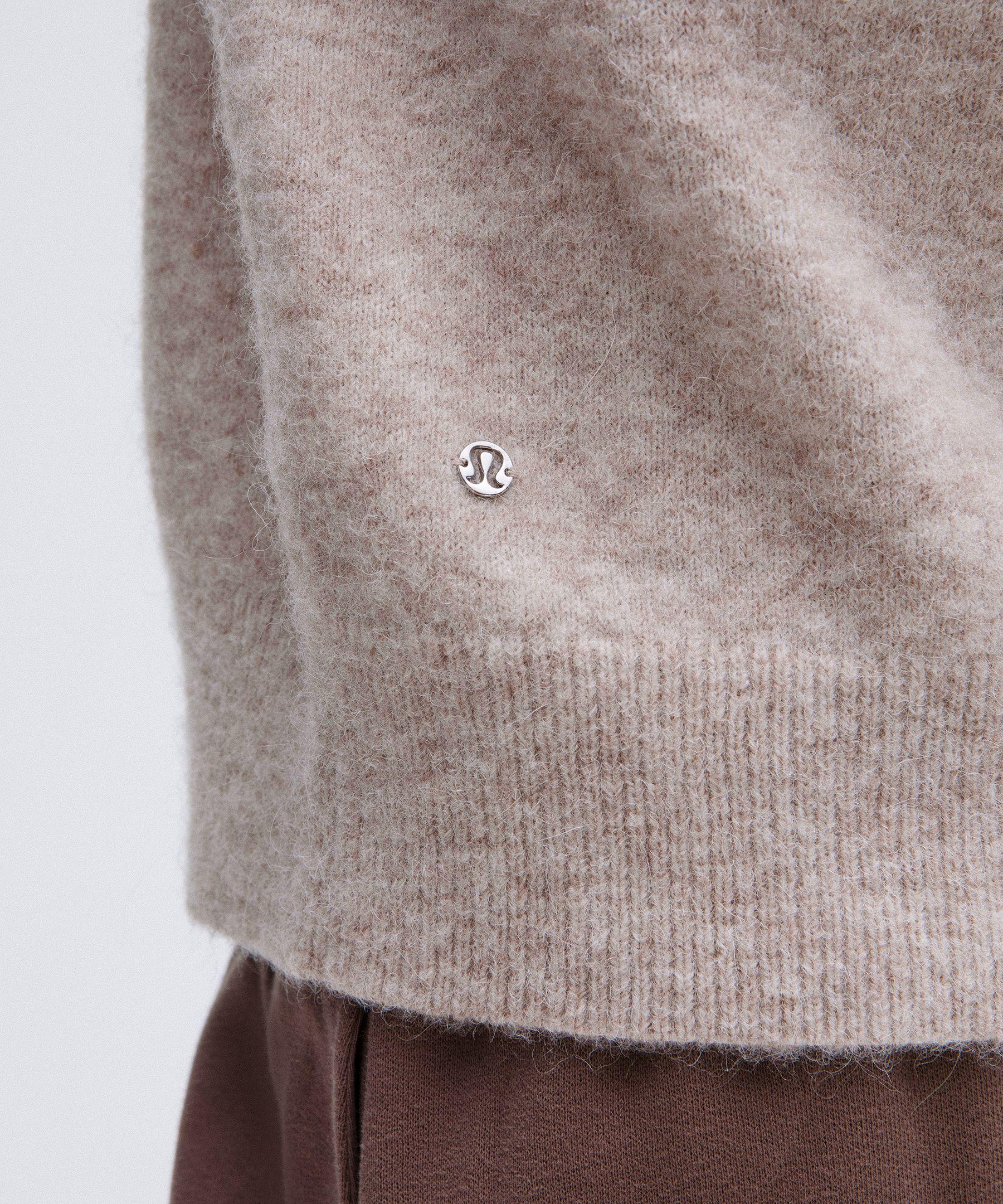 Women's Alpaca Wool-Blend Cardigan Sweater Product Image