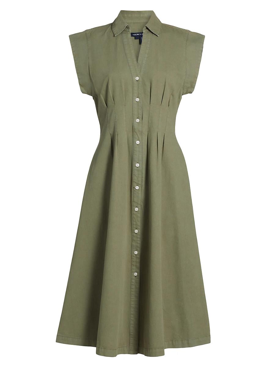 Womens Ruben Cotton Midi-Dress Product Image