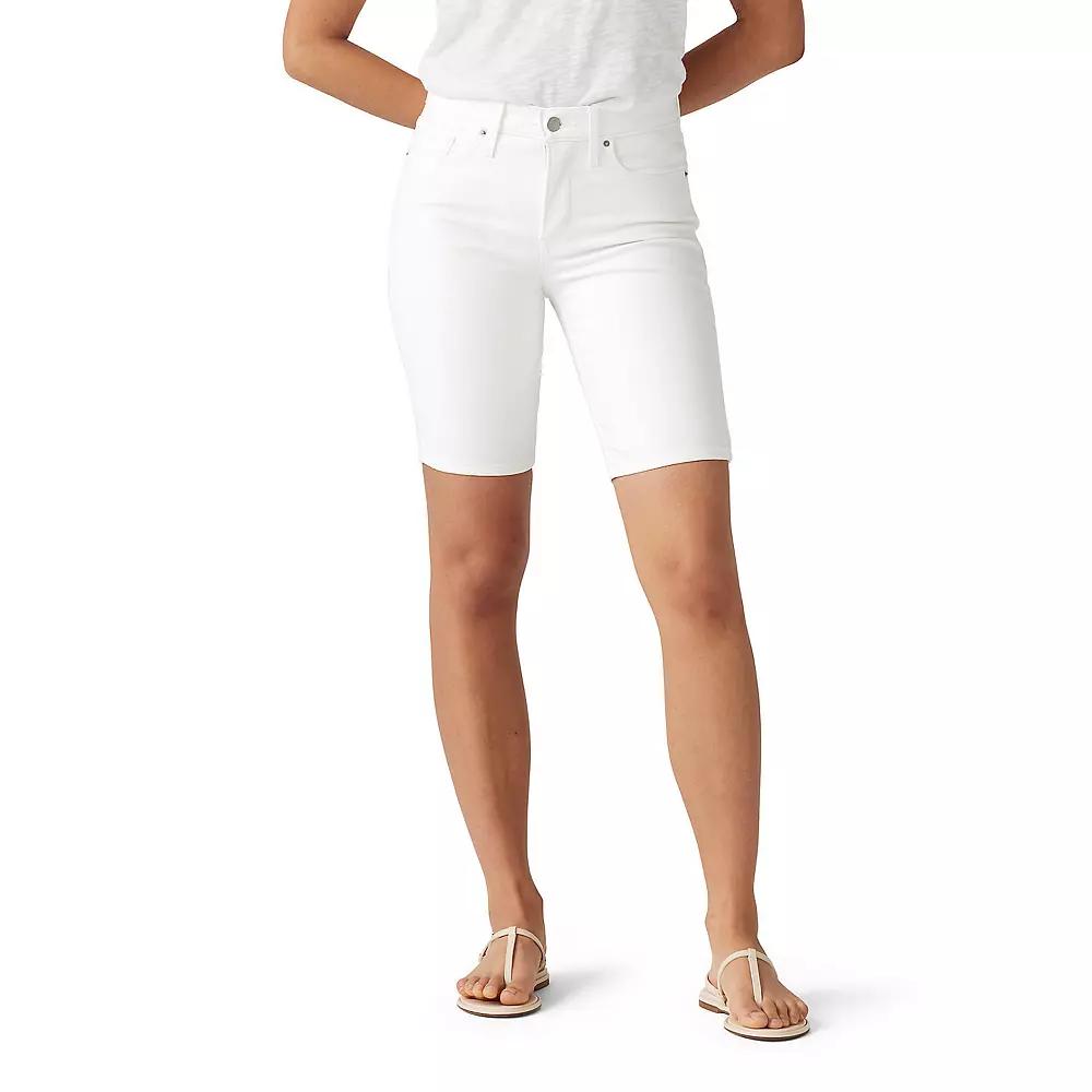 Women's Levi's® Shaping Bermuda Shorts, Size: 33(US 16)Medium, Chalk White Product Image