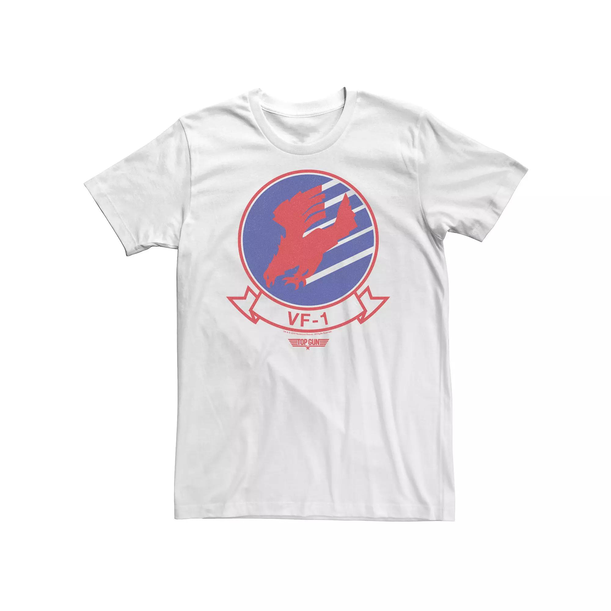 Big & Tall Top Gun VF-1 Badge Graphic Tee, Men's,  Product Image