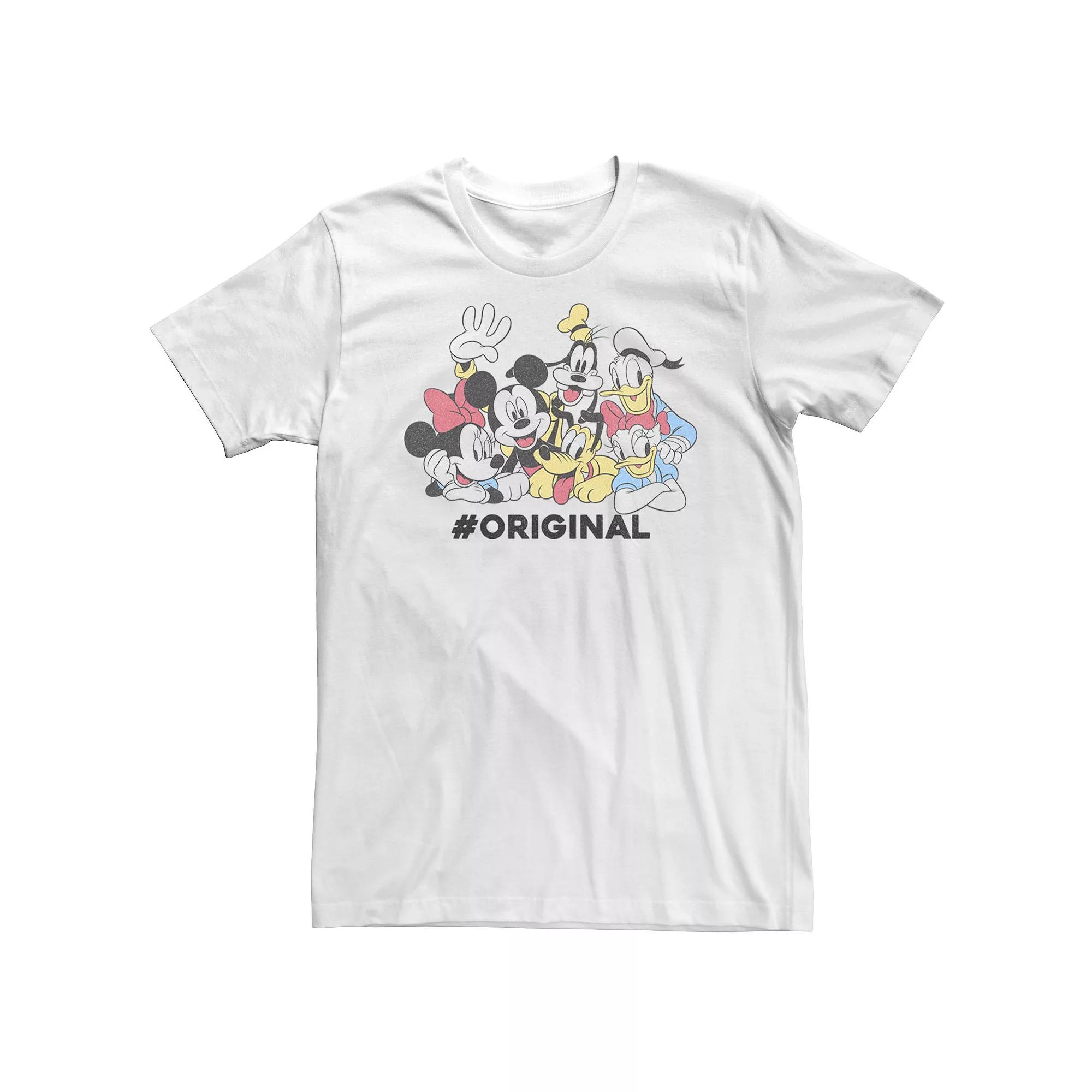 Big & Tall Disney Mickey Mouse & Friends "# Original" Portrait Tee, Men's,  Product Image