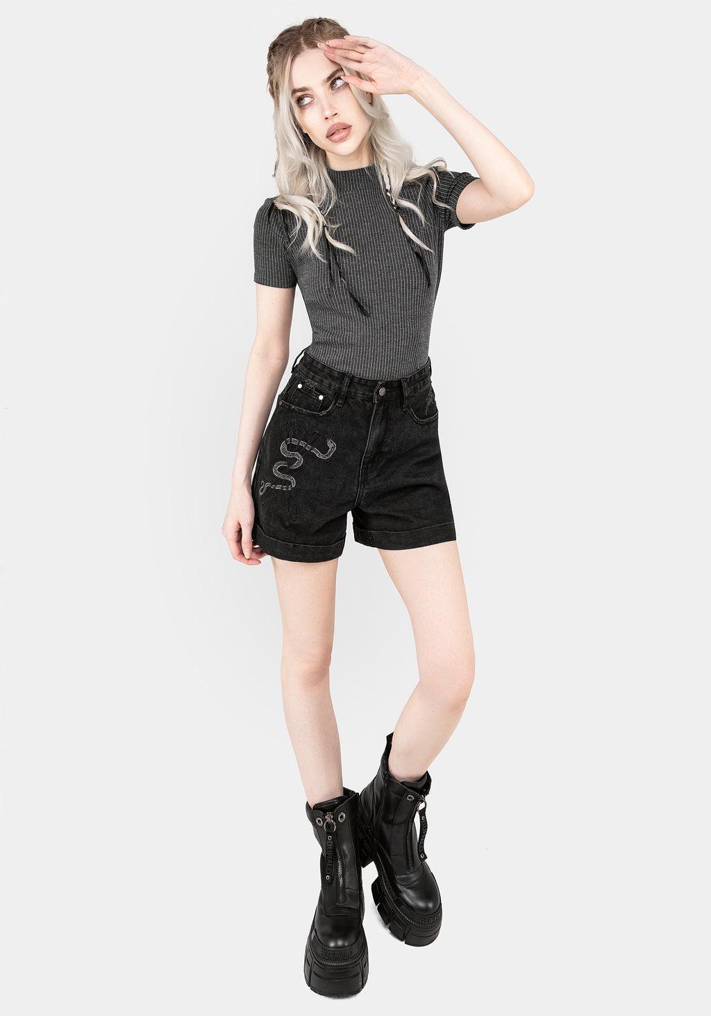 Bryony Striped Crop Top Product Image