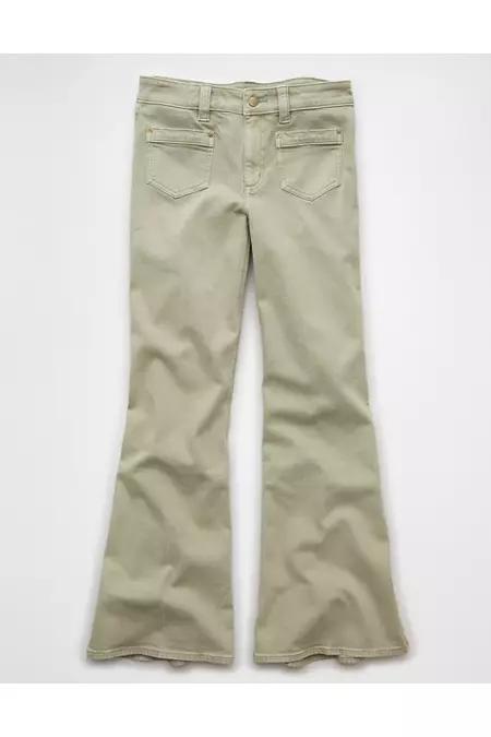 AE Stretch High-Waisted Flare Jean Women's Product Image