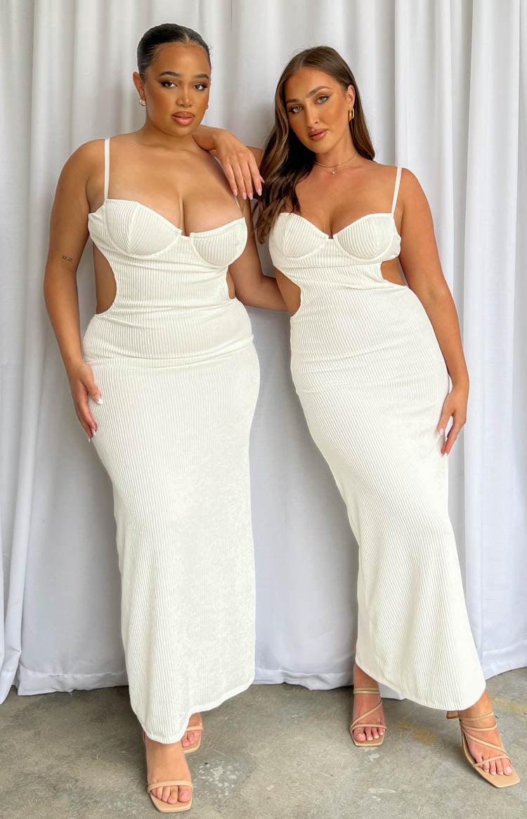 Tamara White Maxi Dress Product Image
