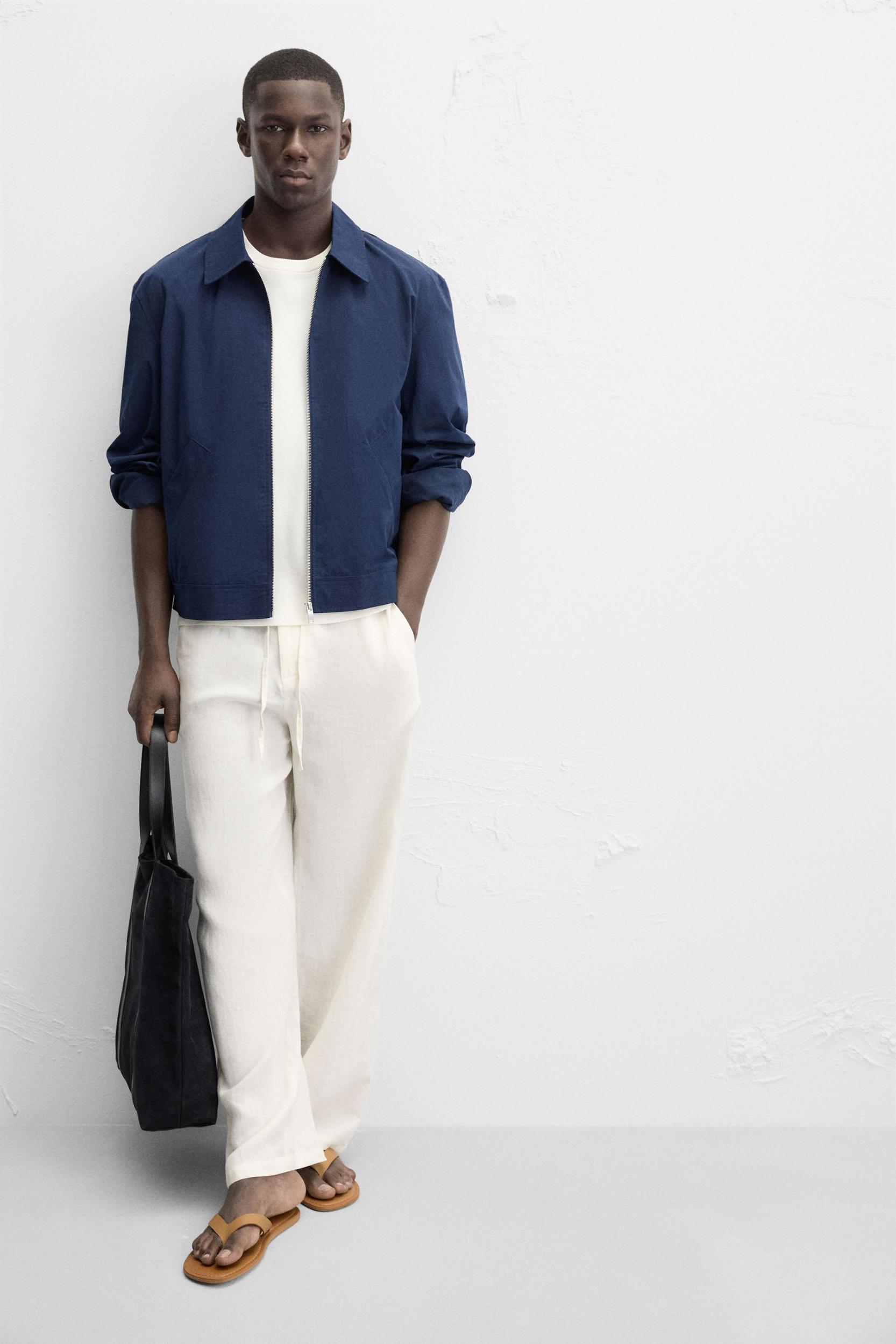 REGULAR FIT BOMBER JACKET Product Image