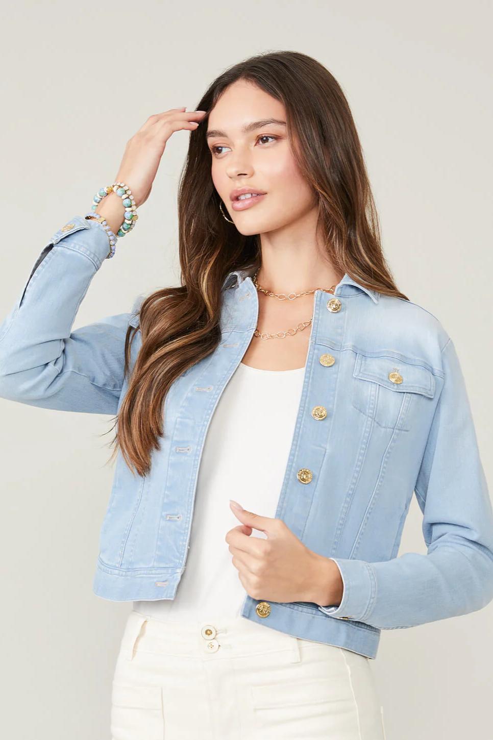 Leah Denim Jacket Product Image